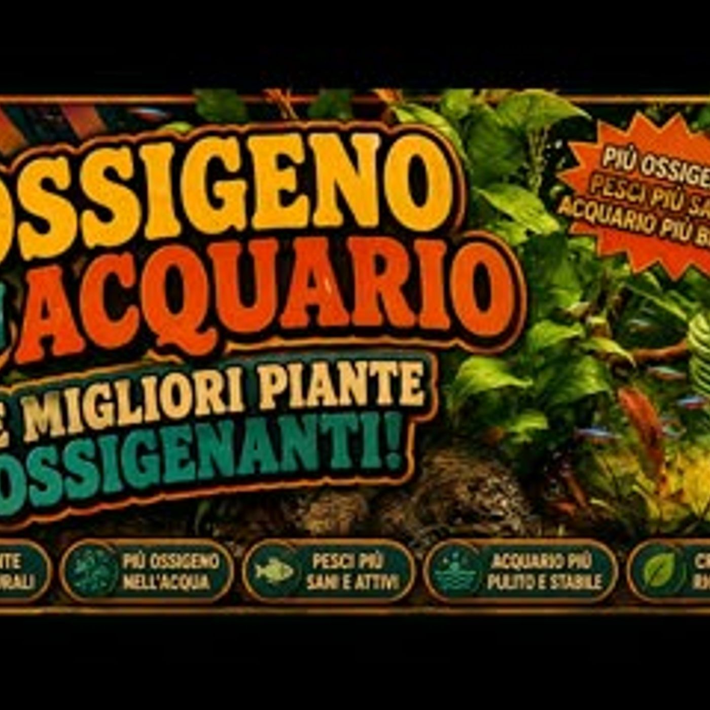 NESSUNO HA CAPITO L'OSSIGENO IN ACQUARIO - LE MIGLIORI PIANTE OSSIGENANTI IN ACQUARIO episode artwork
