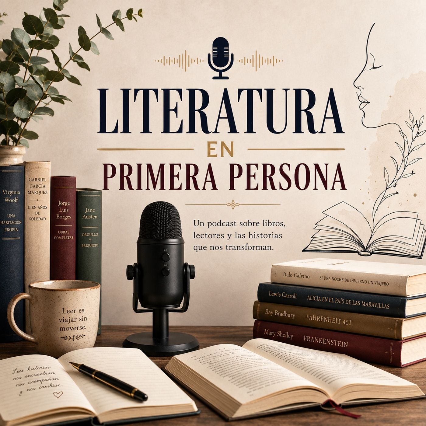 Literatura en primera persona podcast artwork