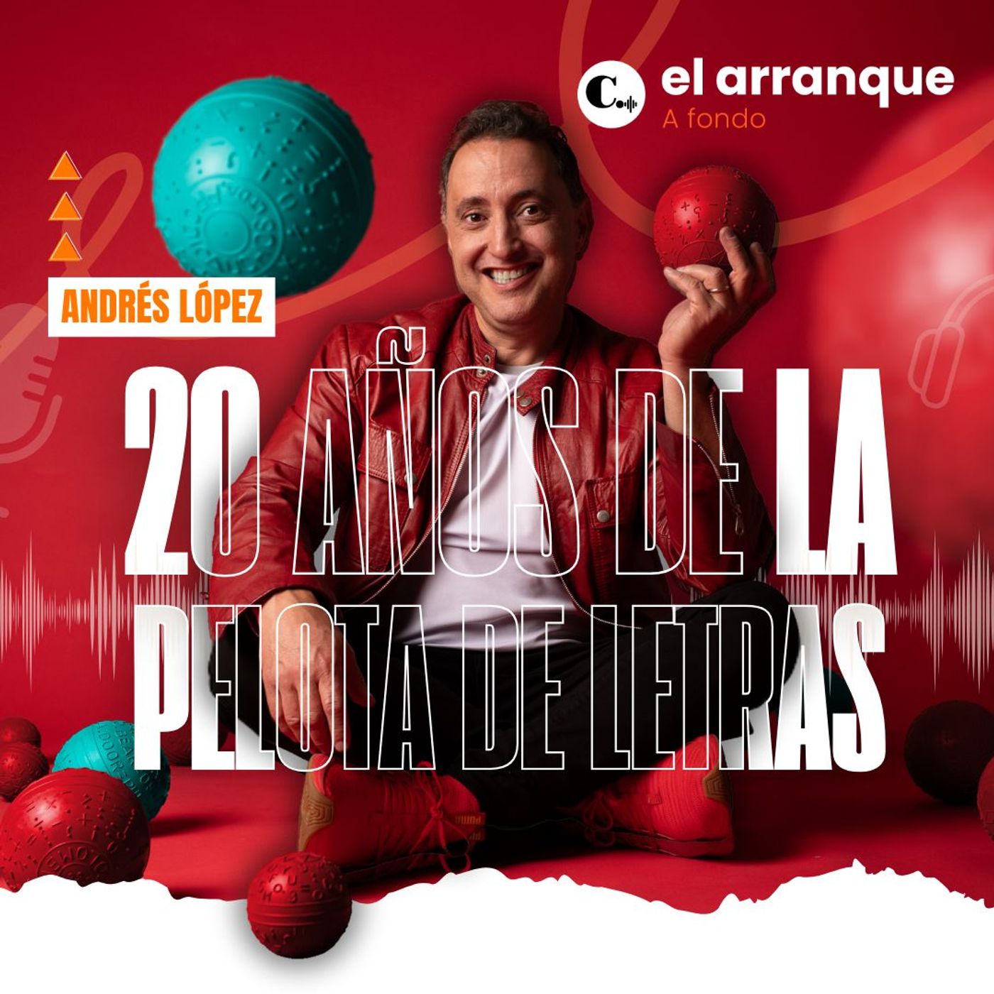 519. "Nadie se baña dos veces en la misma comedia": Andrés López celebra 20 años de La pelota de letras episode artwork