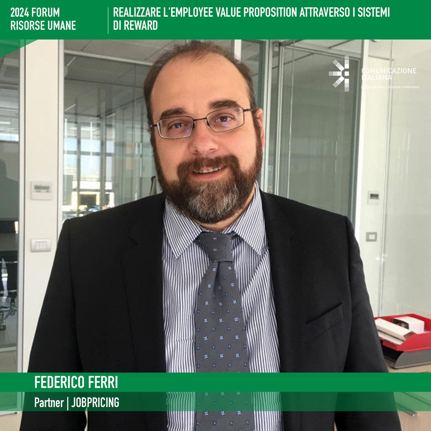 FORUM RISORSE UMANE 2024 | Innovation Speech | REALIZZARE L'EMPLOYEE VALUE PROPOSITION ATTRAVERSO I SISTEMI DI REWARD | JobPricing