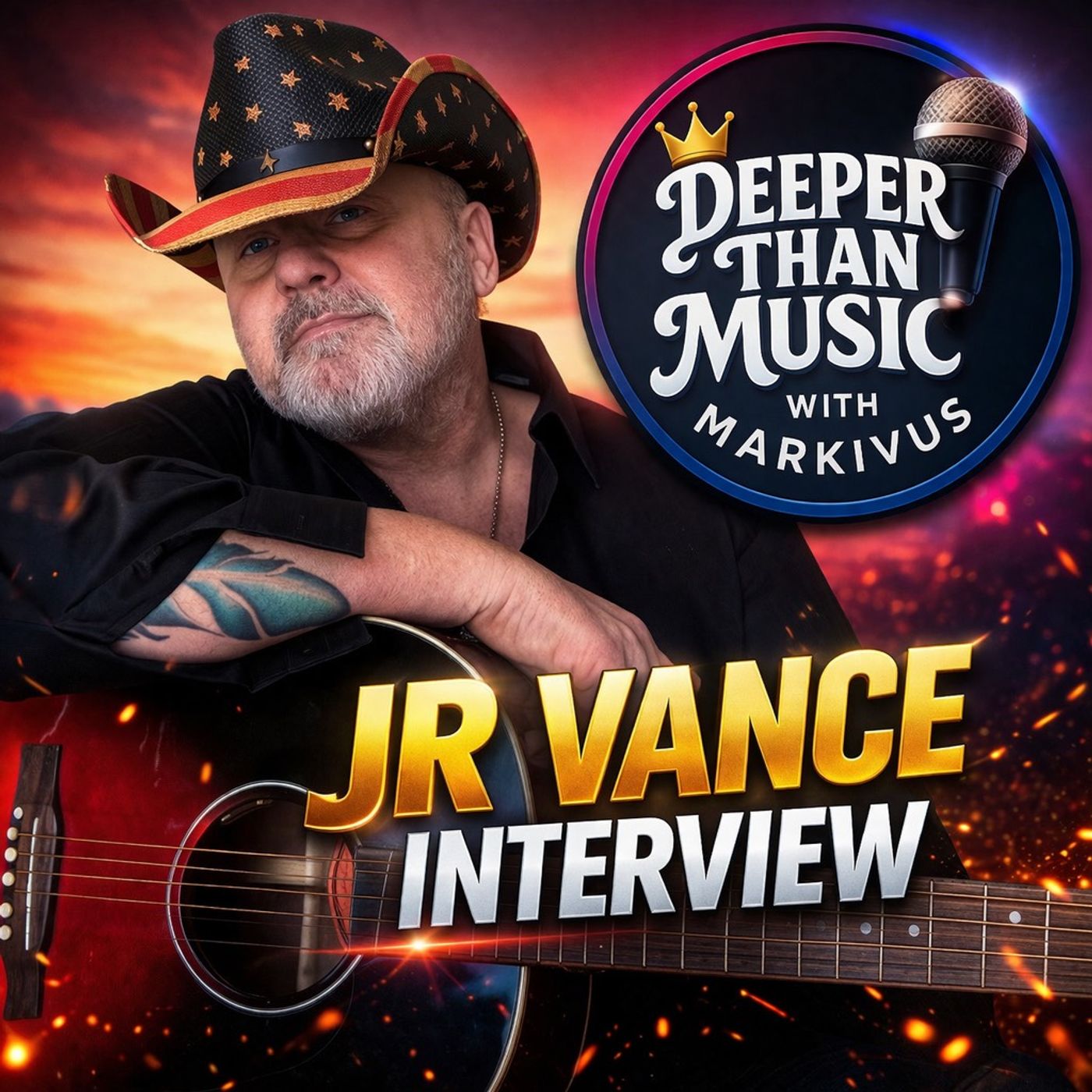 Bringing Country Music Back Home with guest Country Music Singer J.R. Vance — Deeper Than Music with Markivus cover