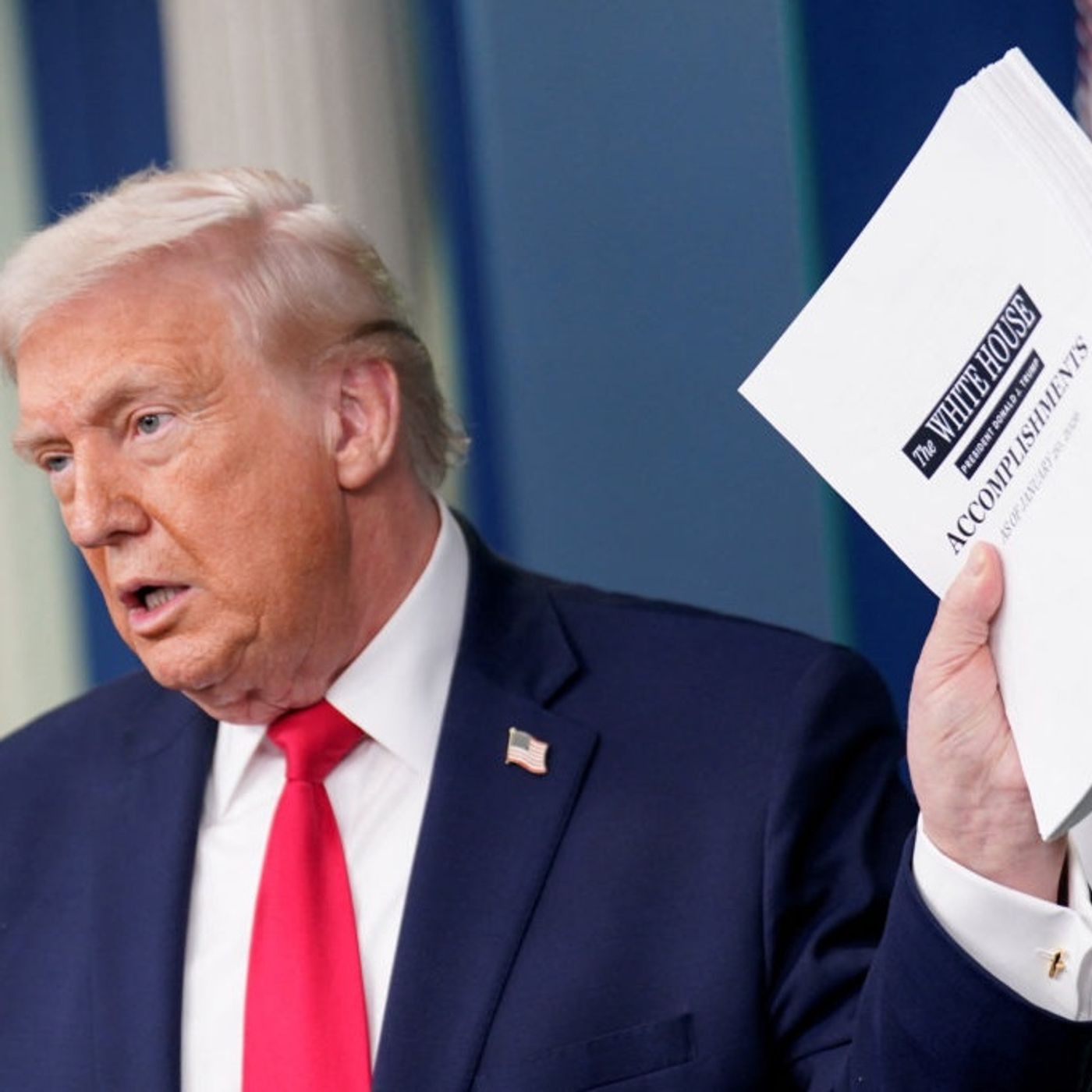 Trump 'hasn't fulfilled his promises' as polls plummet episode artwork