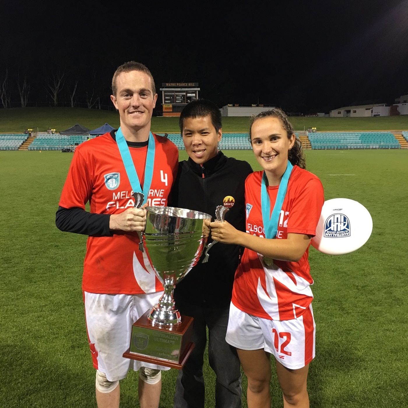 SSS: Melbourne Flames Ultimate Frisbee Grand Final Post Game Interviews 131018 episode artwork