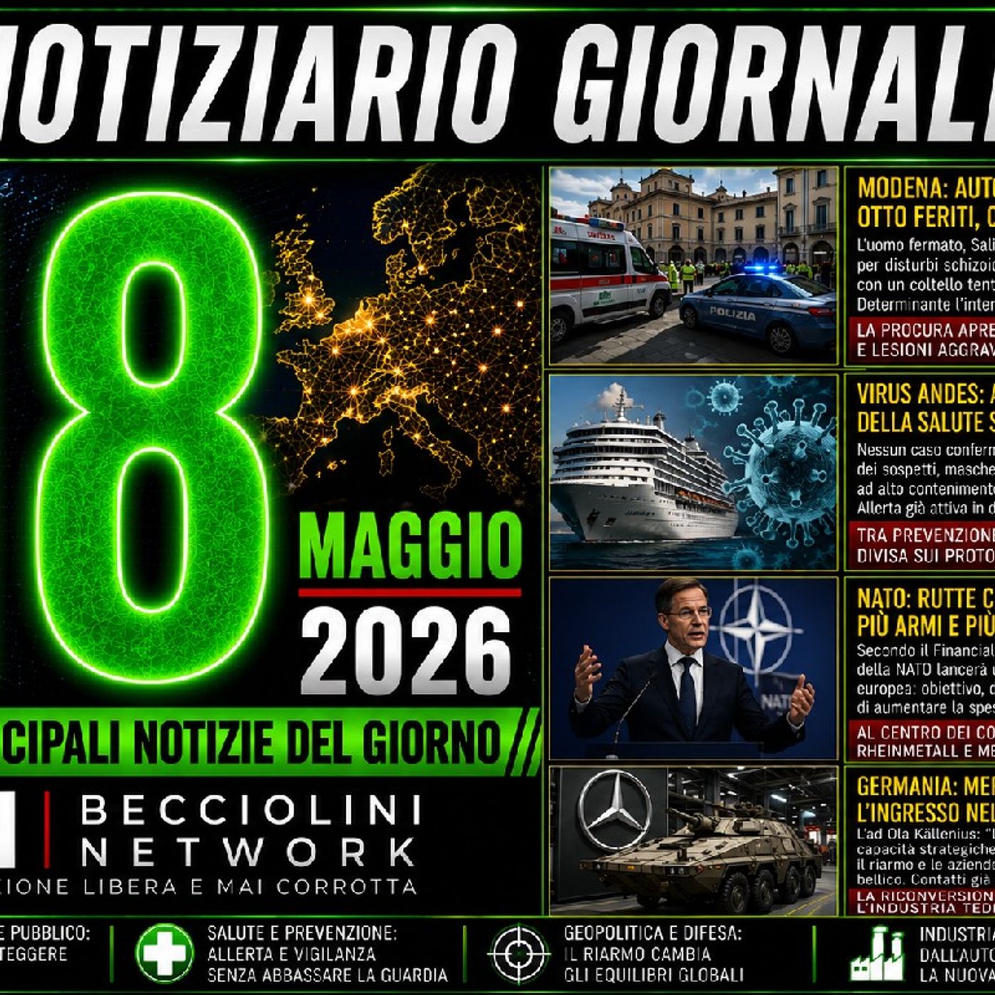 CAPIRE PRIMA DI CREDERE | Notiziario del mattino - dell' 18 Maggio 2026 episode artwork
