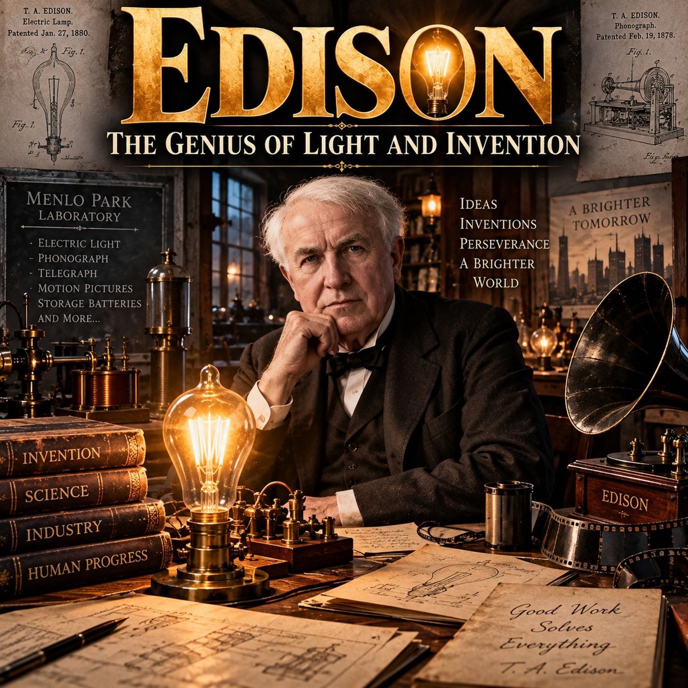 Edison: The Genius of Light and Invention | Thomas Edison Biography, Inventions & American Innovation Part 1