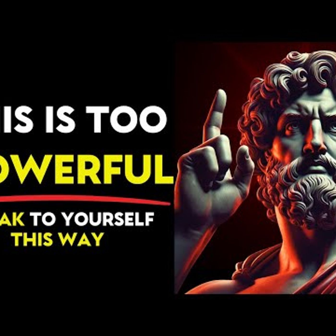 SPEAK To Yourself THIS WAY & The Universe Will Align With Your Desires _ Stoic Philosophy episode artwork