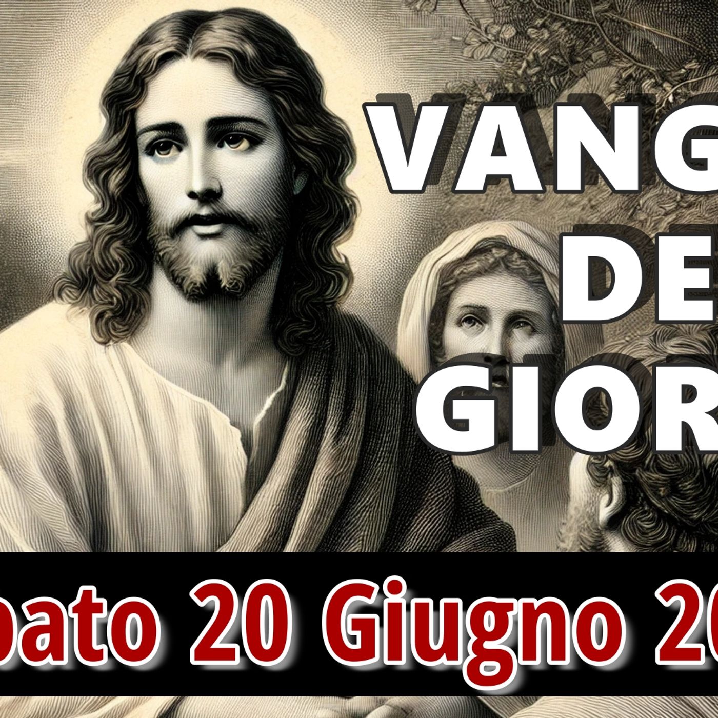 VANGELO DEL GIORNO SABATO 20 GIUGNO 2026 ❤️  A ciascun giorno basta la sua pena episode artwork