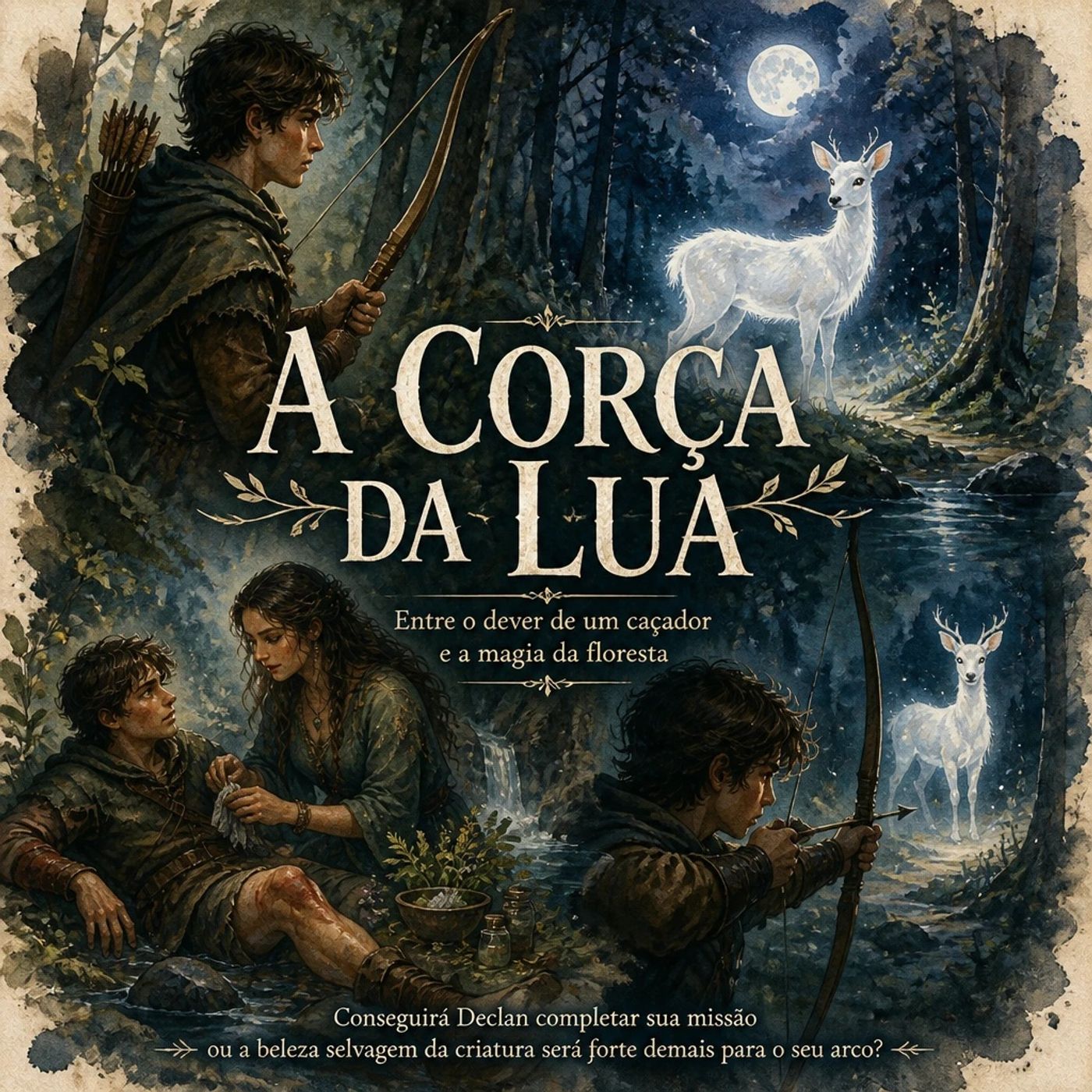 【Conto Tradicional】O Pequeno Declan contra a Corça Branca da Floresta