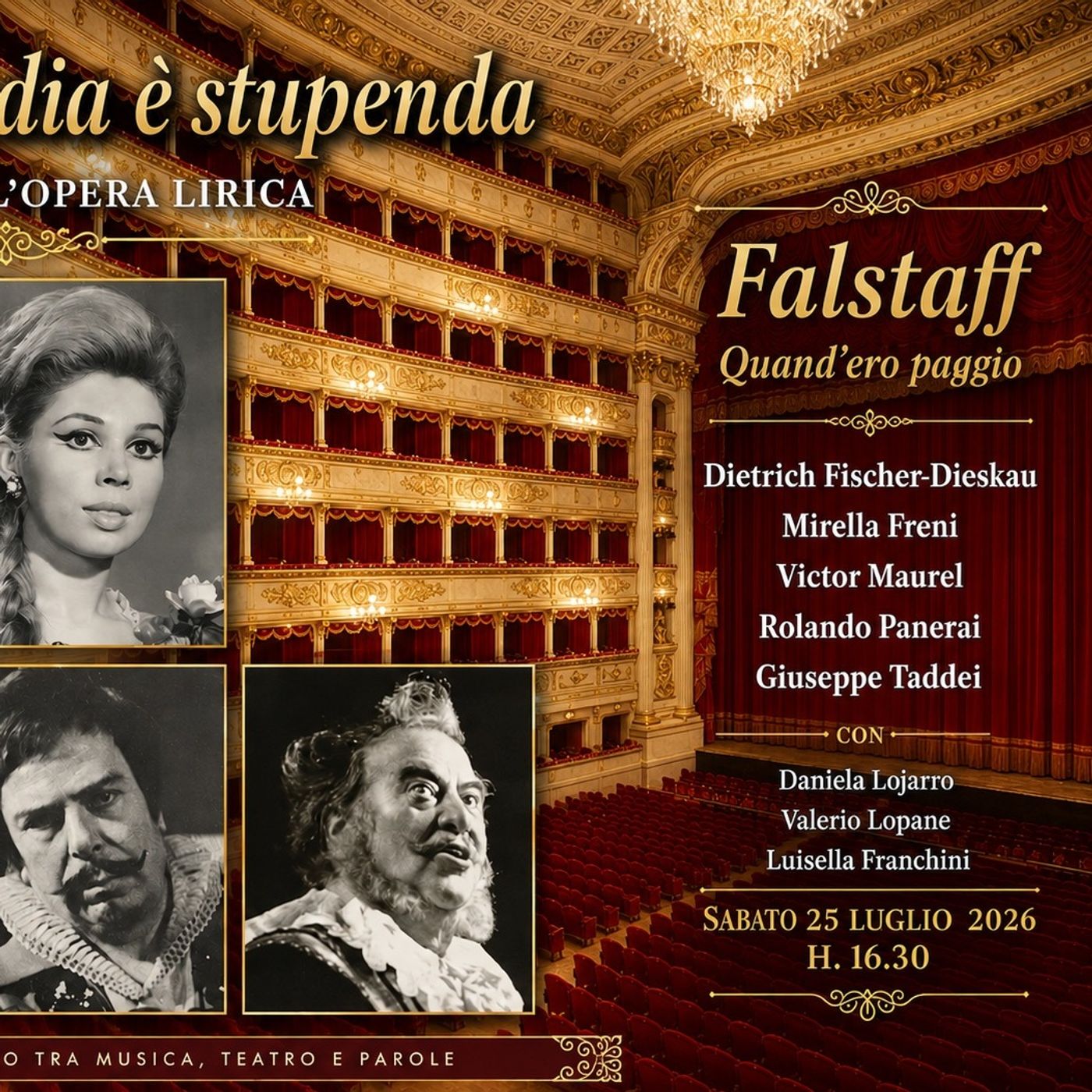 La Commedia è Stupenda - Falstaff Quand'ero paggio episode artwork