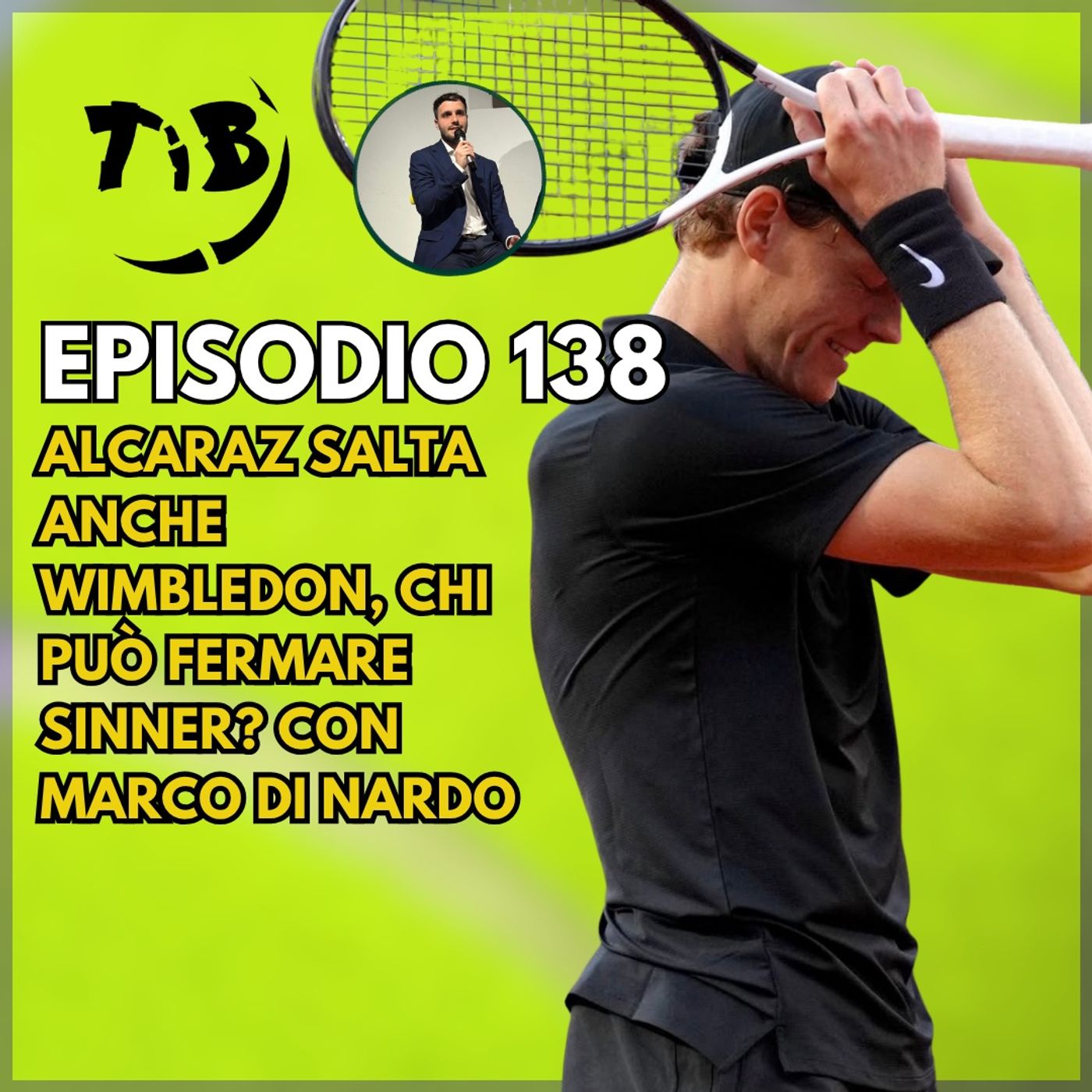 Episodio 138 - Alcaraz salta anche Wimbledon, chi può fermare Sinner? Con Marco Di Nardo