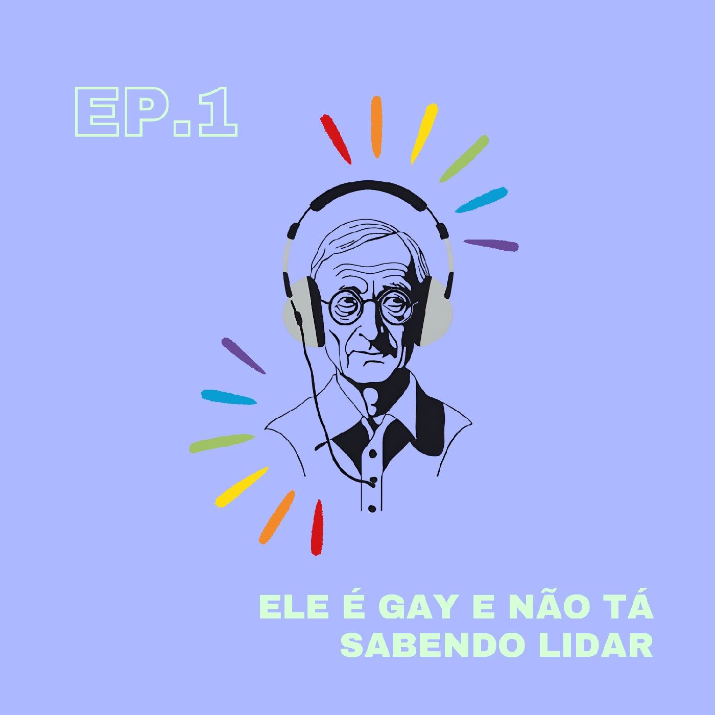 Ele é gay e não tá sabendo lidar podcast artwork