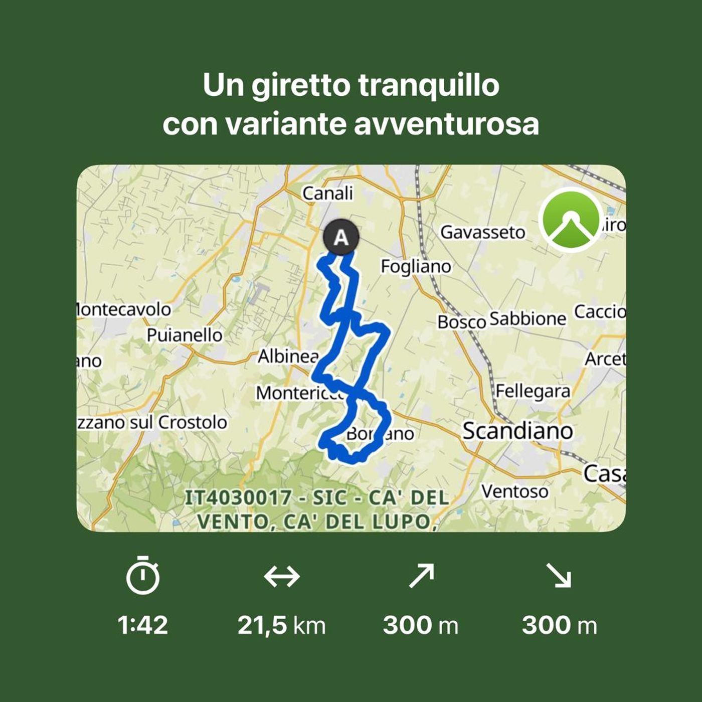 1. Un giretto tranquillo con variante avventurosa episode artwork