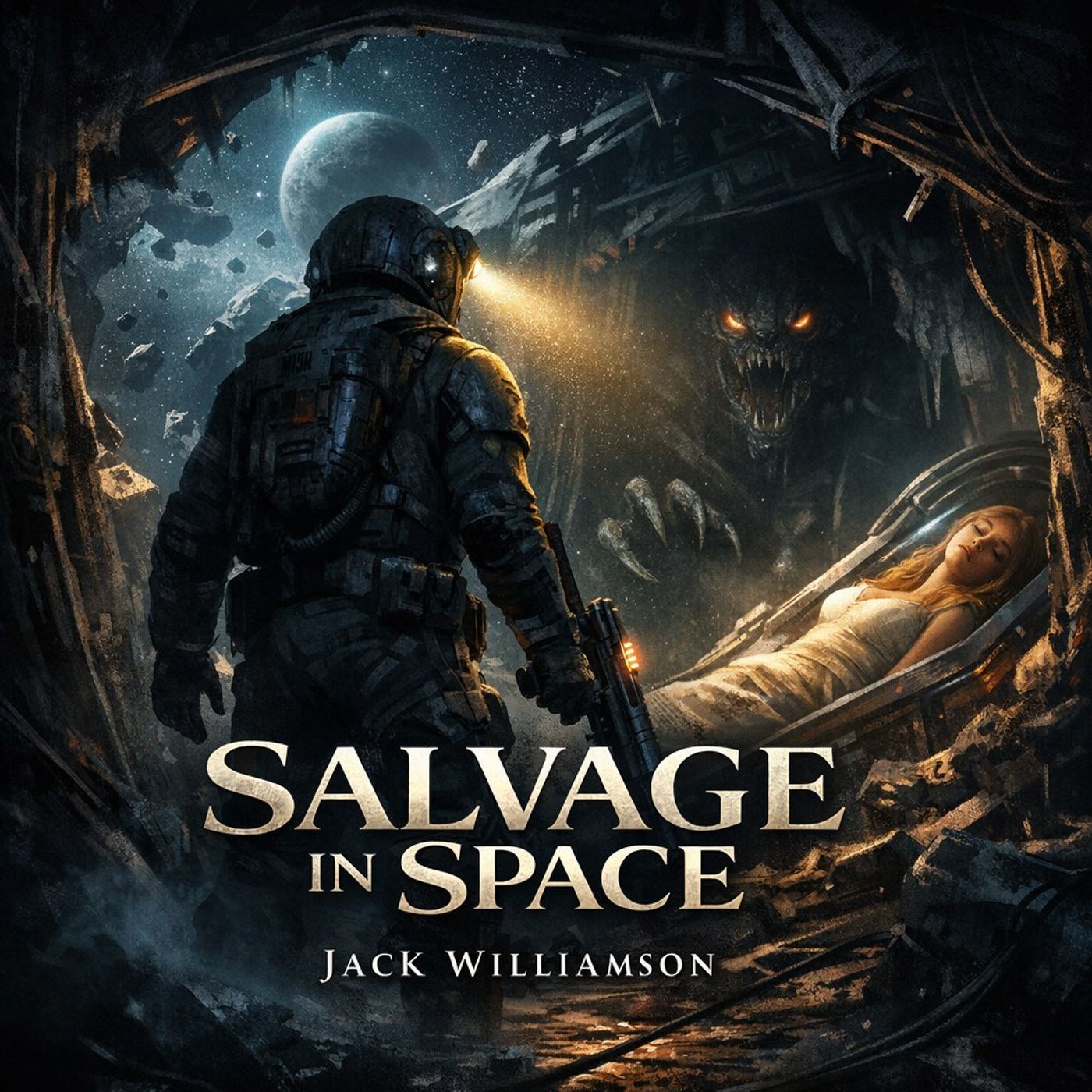 🟡 Salvage in Space (Full Audiobook) - Classic Science Fiction | Jack Williamson episode artwork