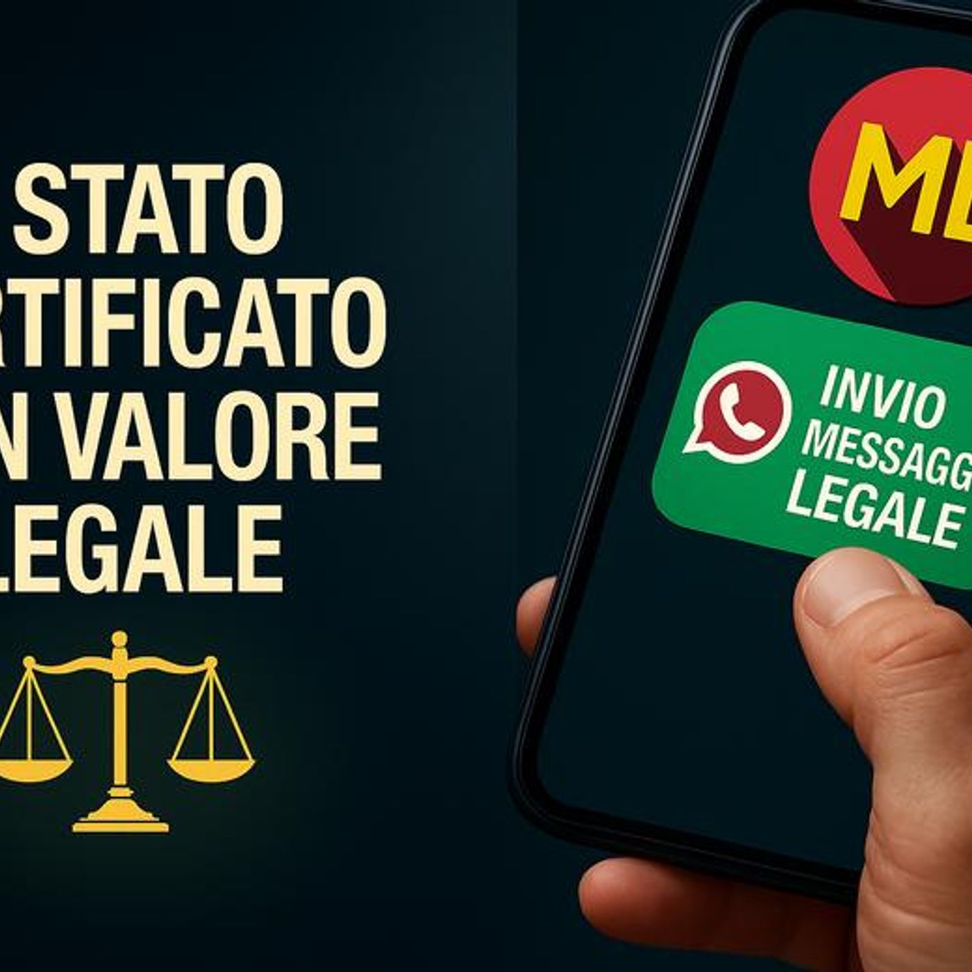 “Messaggi Legali”: l’app che trasforma WhatsApp in una raccomandata digitale episode artwork