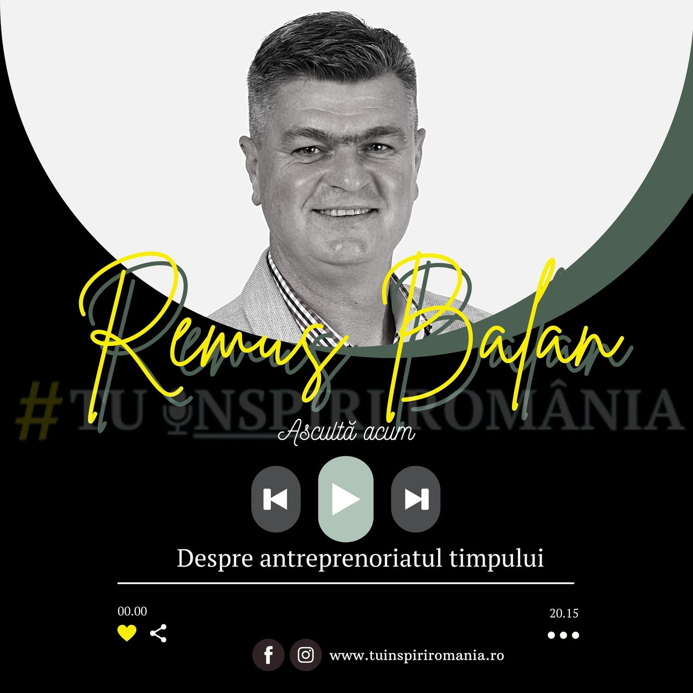 From FINISH to START | Despre antreprenoriatul timpului cu Remus Bălan