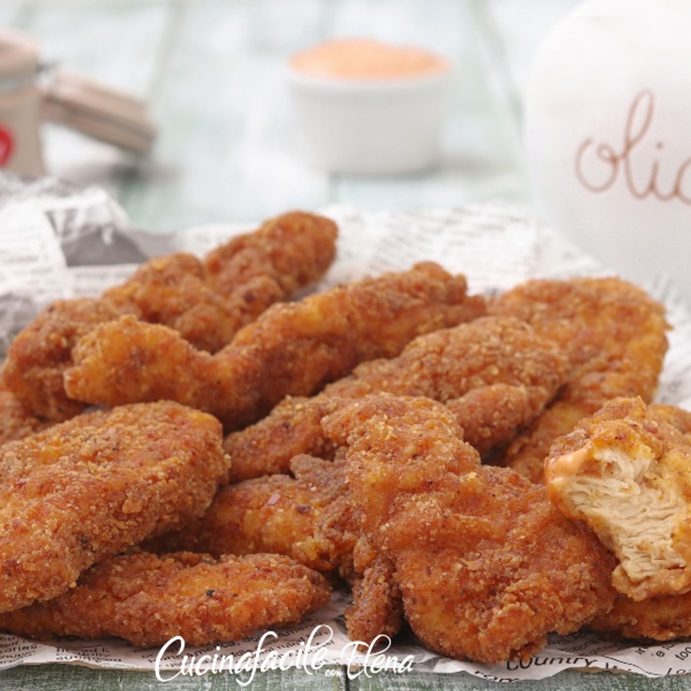 Pollo fritto all'americana