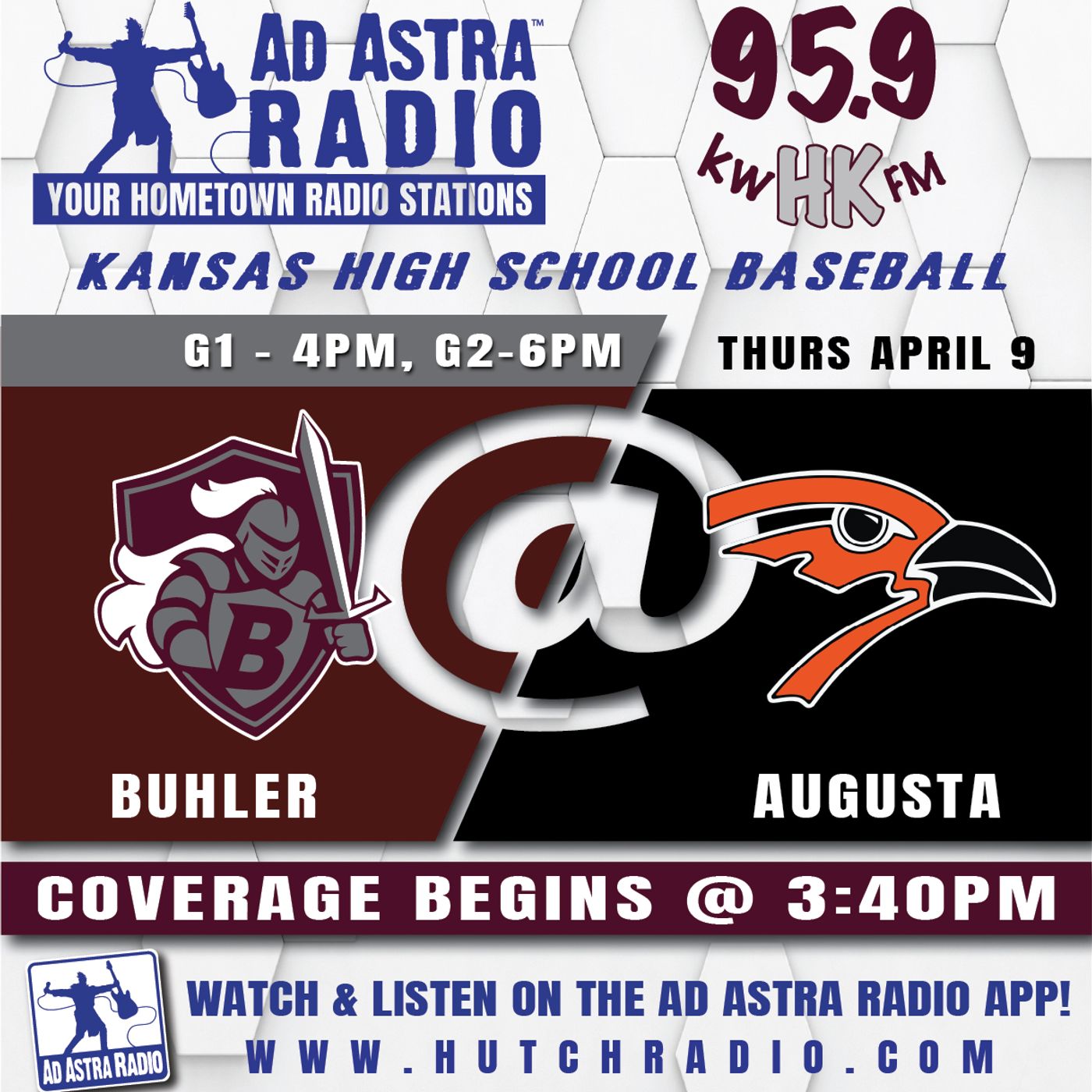 Buhler Crusaders at Augusta Orioles High School Baseball (Game 2-April 9, 2026) episode artwork