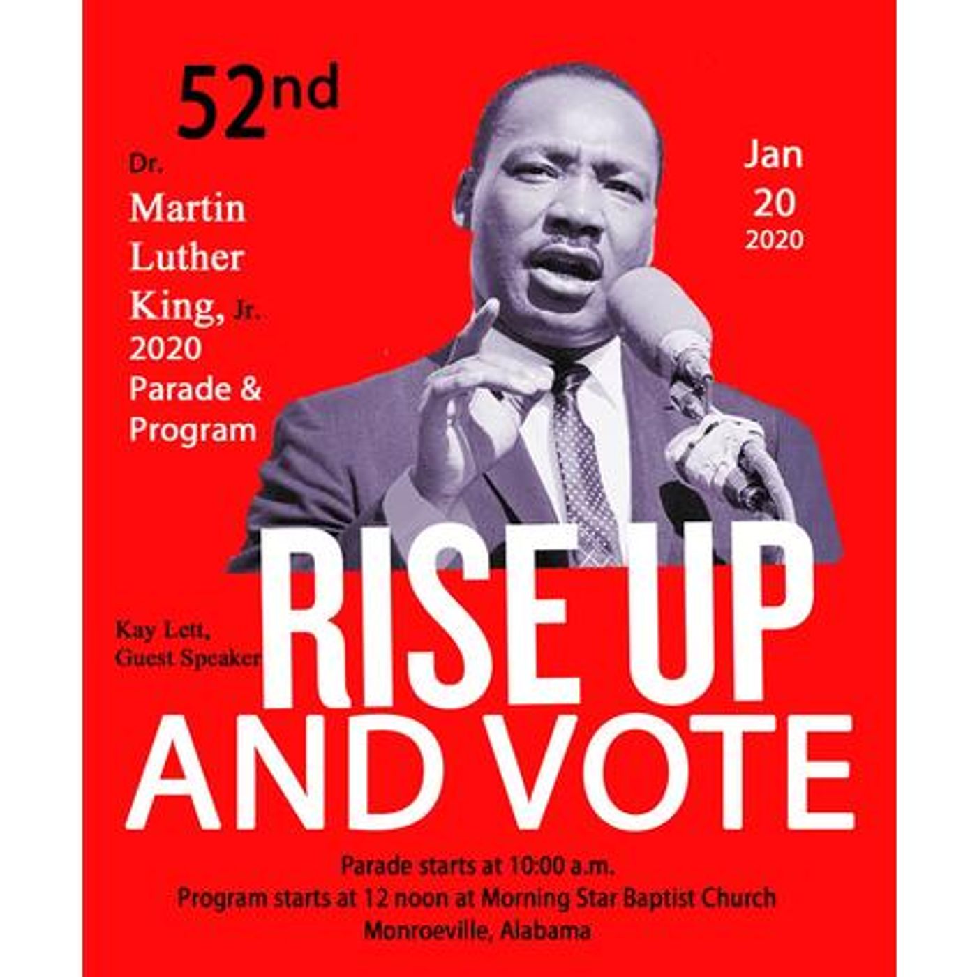 VOTE VOTE VOTE 2022 ALABAMA MONROE COUNTY ALABAMA MLK PLAN COMMITTEE episode artwork