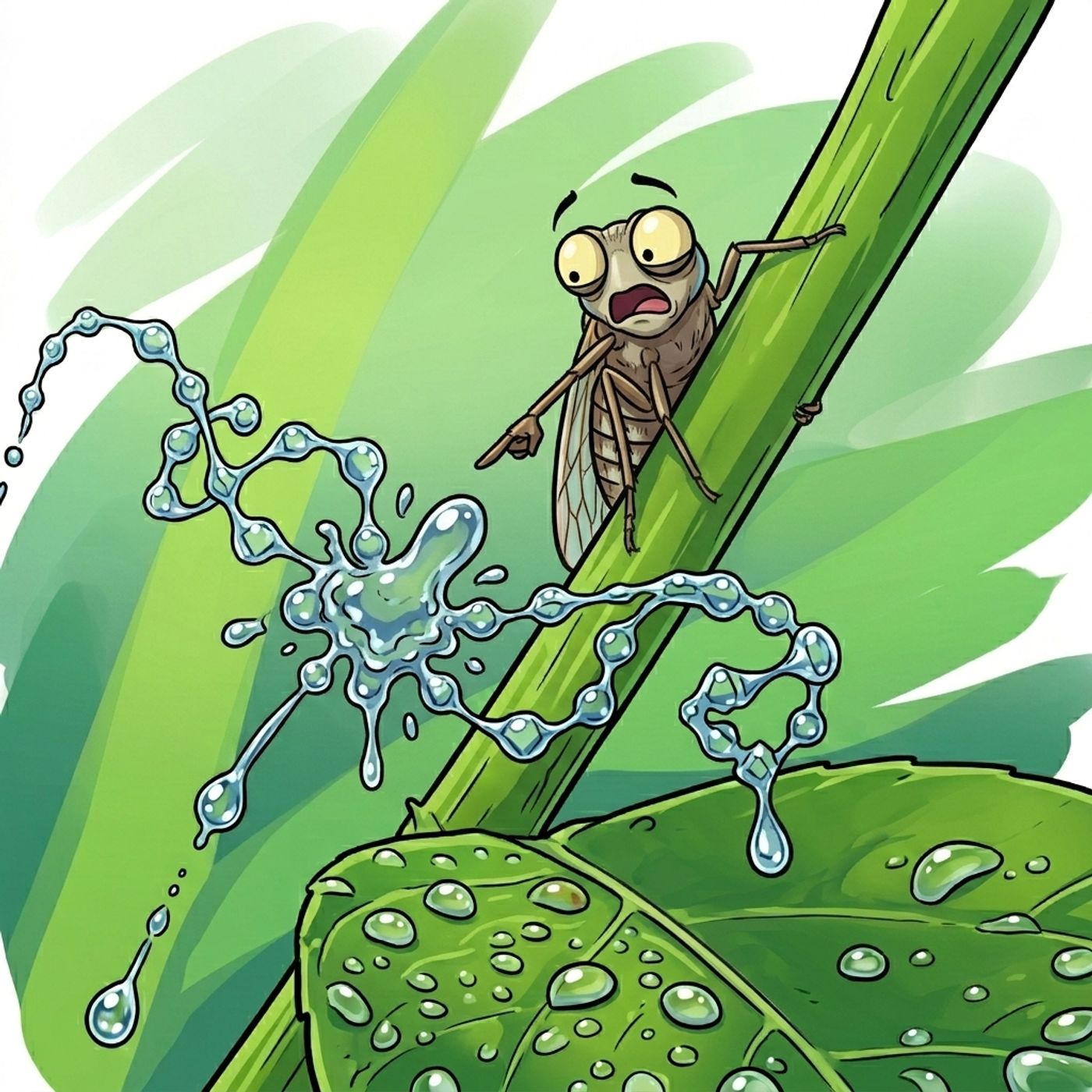 Catapulte lancia pipi e fluidodinamica: la strana scienza degli insetti episode artwork