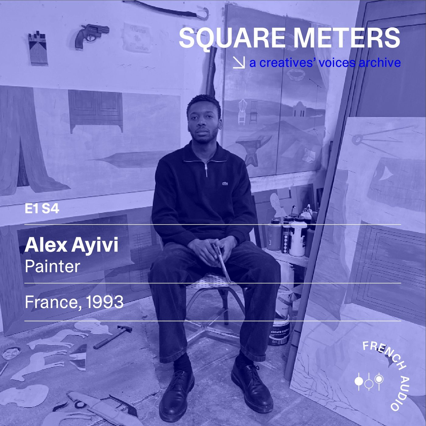 Dans l’atelier d’Alex Ayivi