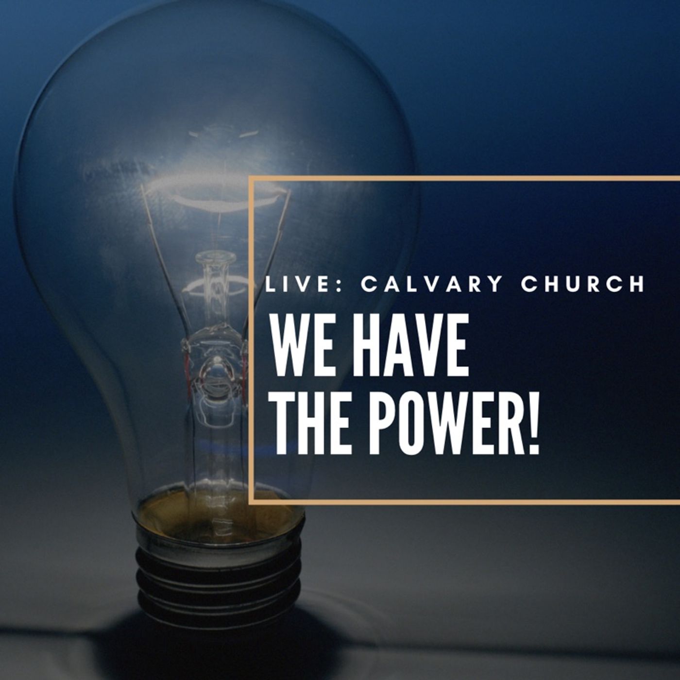Pastor Hanscom: We have the Power! Thursday, Sept 7, 2023.