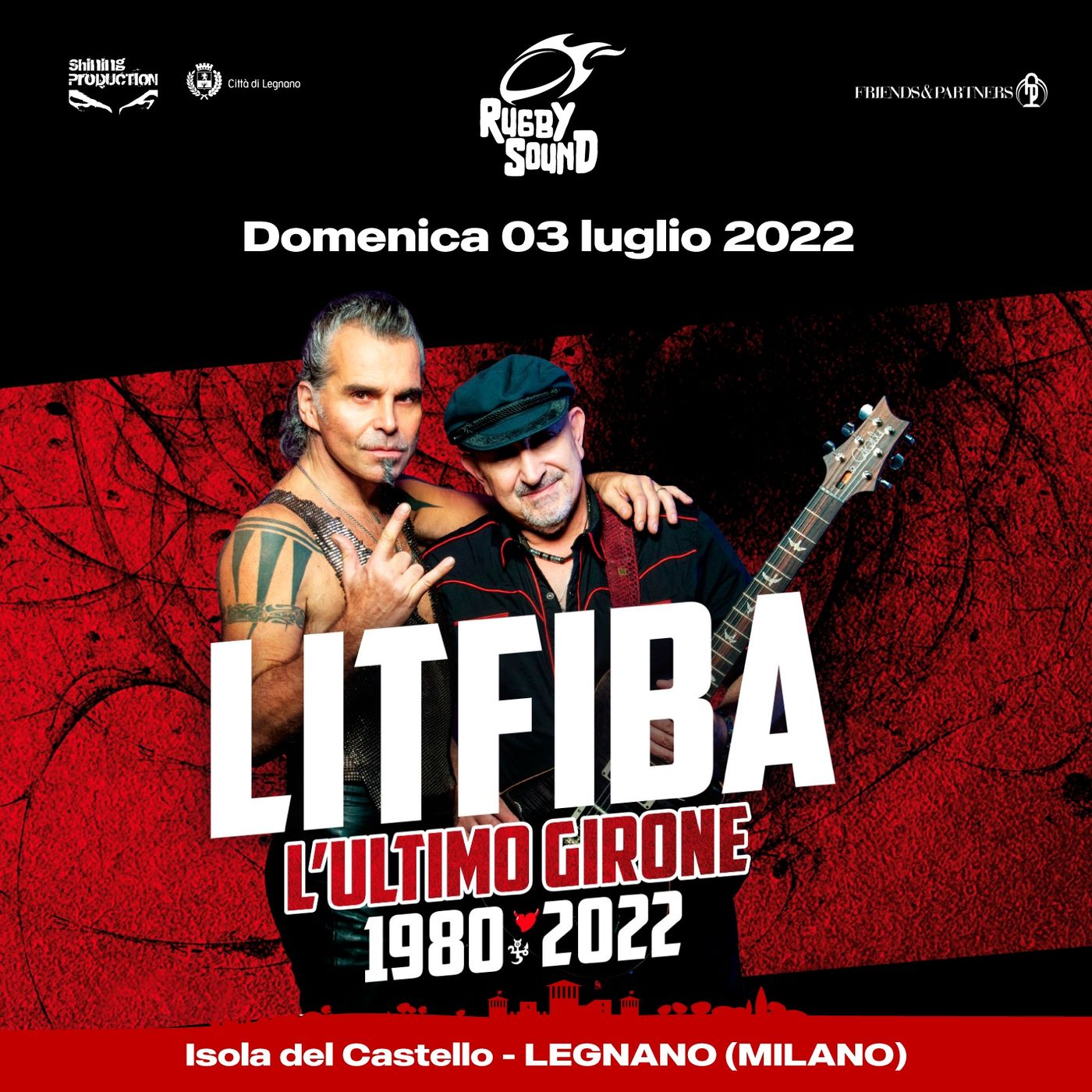 Radiostudiododici Litfiba Ultimo girone Tour 1980-2022 episode artwork