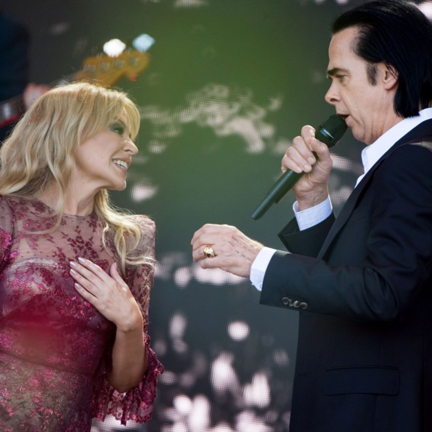 Kylie Minogue Joins Nick Cave and the Bad Seeds for ‘Where the Wild Roses Grow’ in Brighton