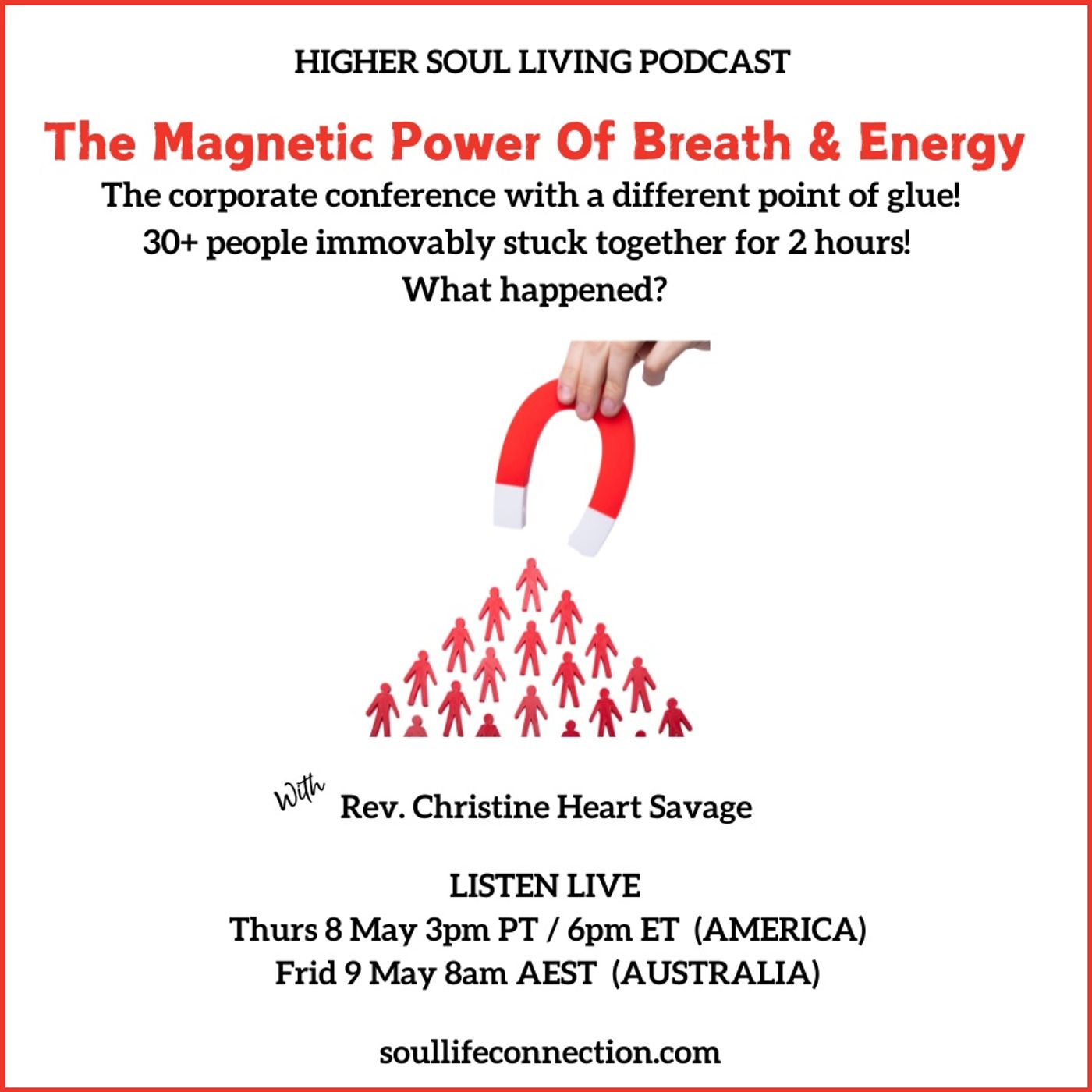 THE MAGNETIC POWER OF BREATH & ENERGY - 30+ people immovably stuck together for 2 hours! What happened? episode artwork