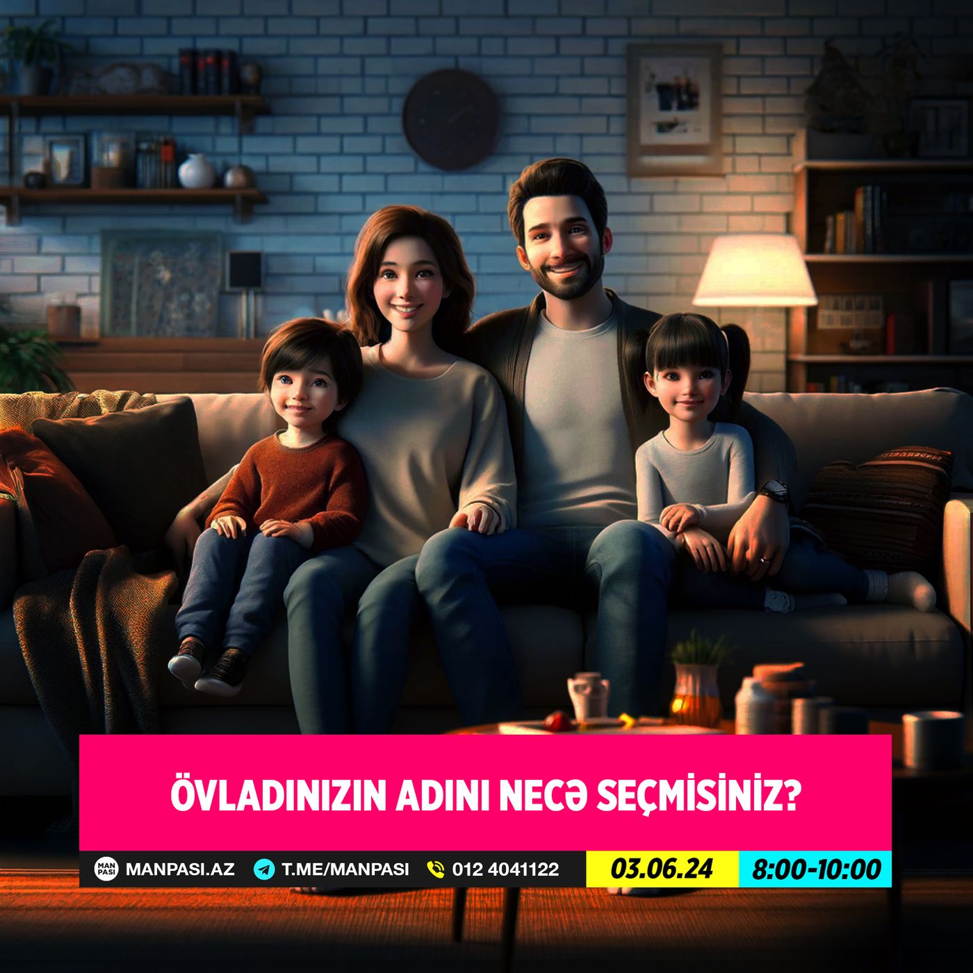 Övladınızın adını necə seçmisiniz? 03.06.2024