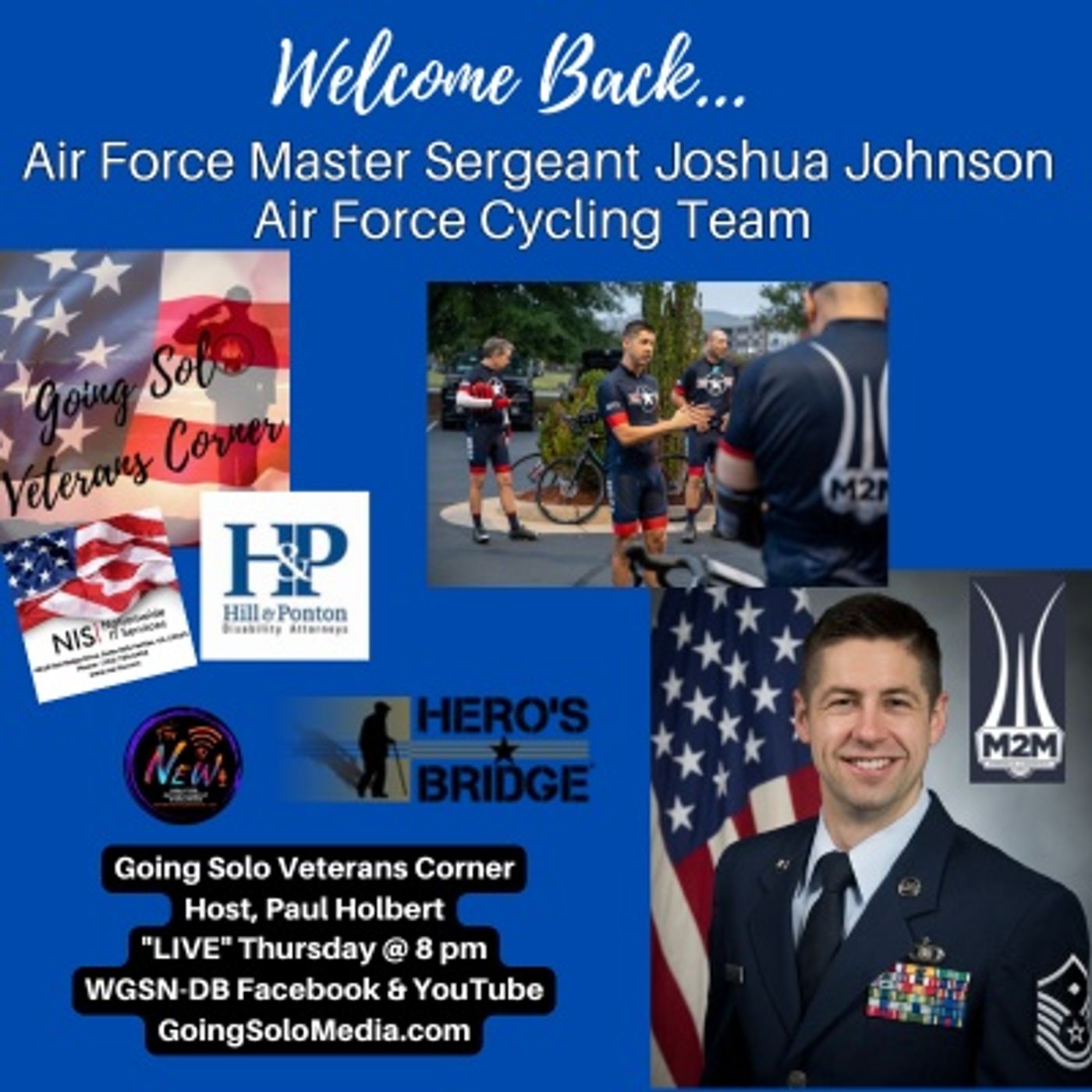 Welcome Back Air Force 1SG Joshua R Johnson M2M Deputy Director Welcome Back Air Force 1SG Joshua R Johnson M2M Deputy Director