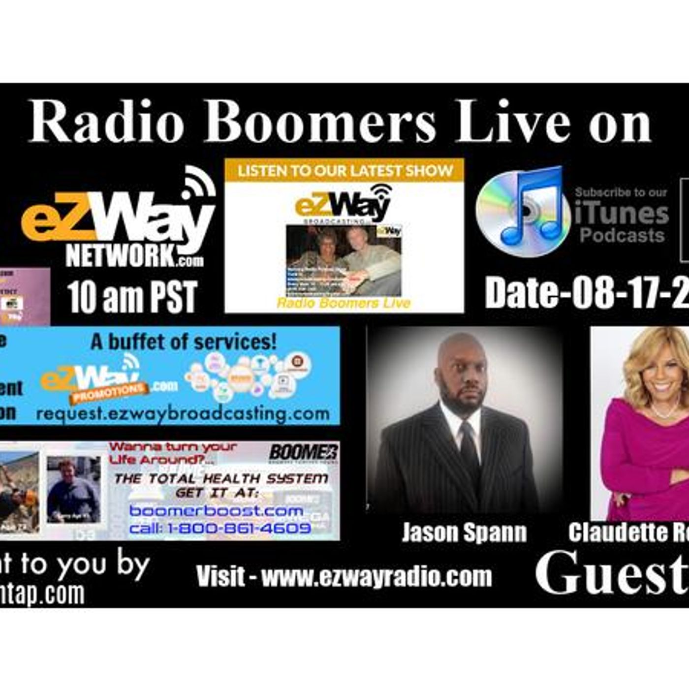 RBL - 08-17-2020 on eZWay Broadcasting Feat. Jason Spann, Claudette Robinson episode artwork