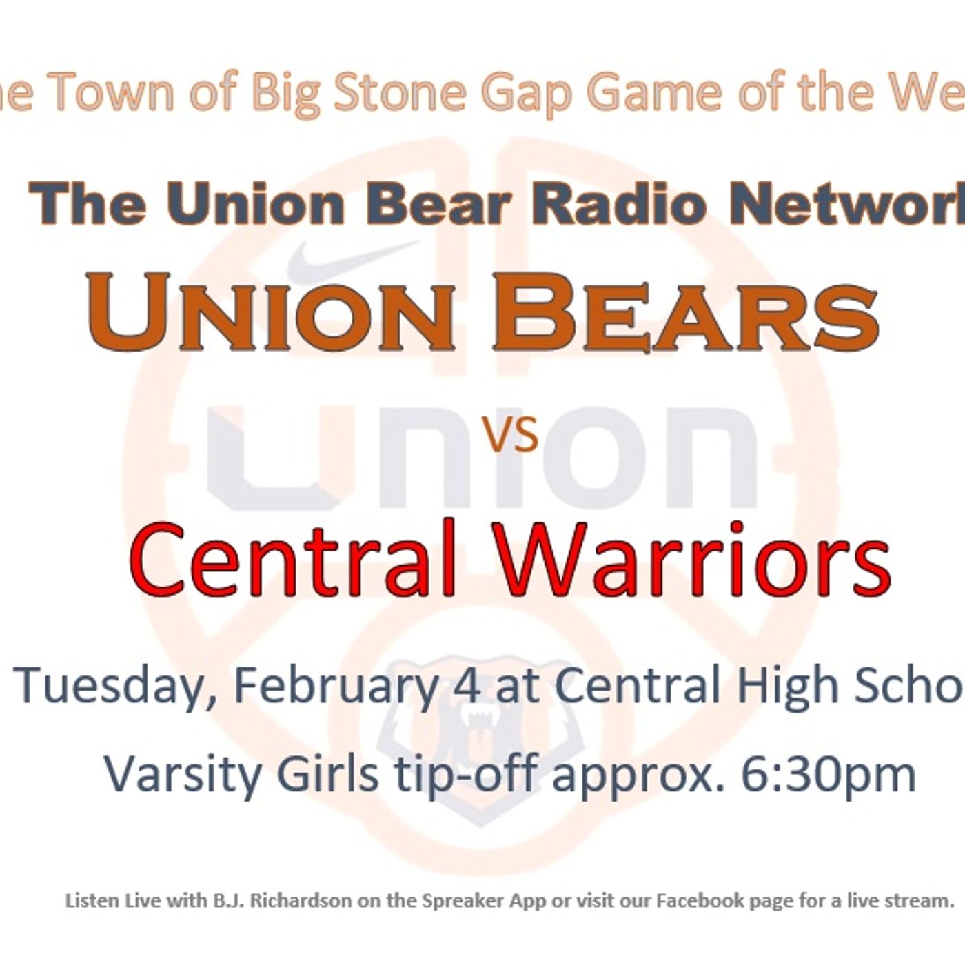 Union At Central- Boy's Varsity episode artwork