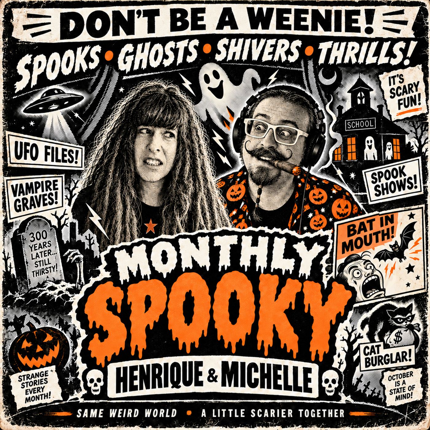 Monthly Spooky | Halloween Countdown: Ghost Stories & Midnight Spook Shows