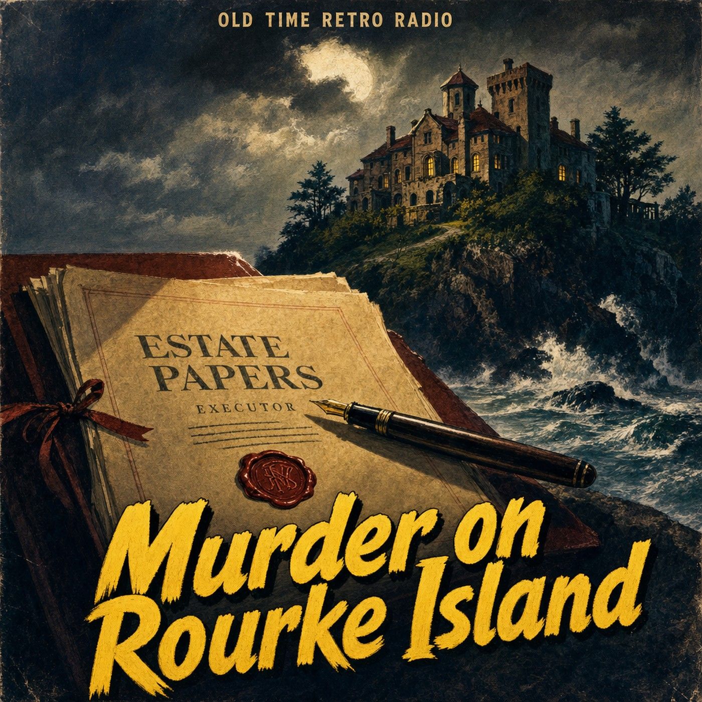 The Whistler - "Murder on Rourke Island" (Old Time Radio, 1946) episode artwork