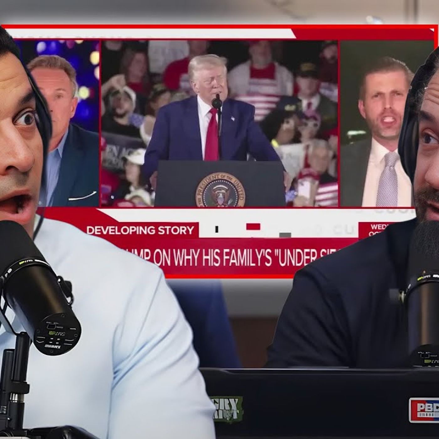 "Two Psycho Competitors" - Eric Trump CLASHES With Cuomo In HEATED Political Weaponization Debate