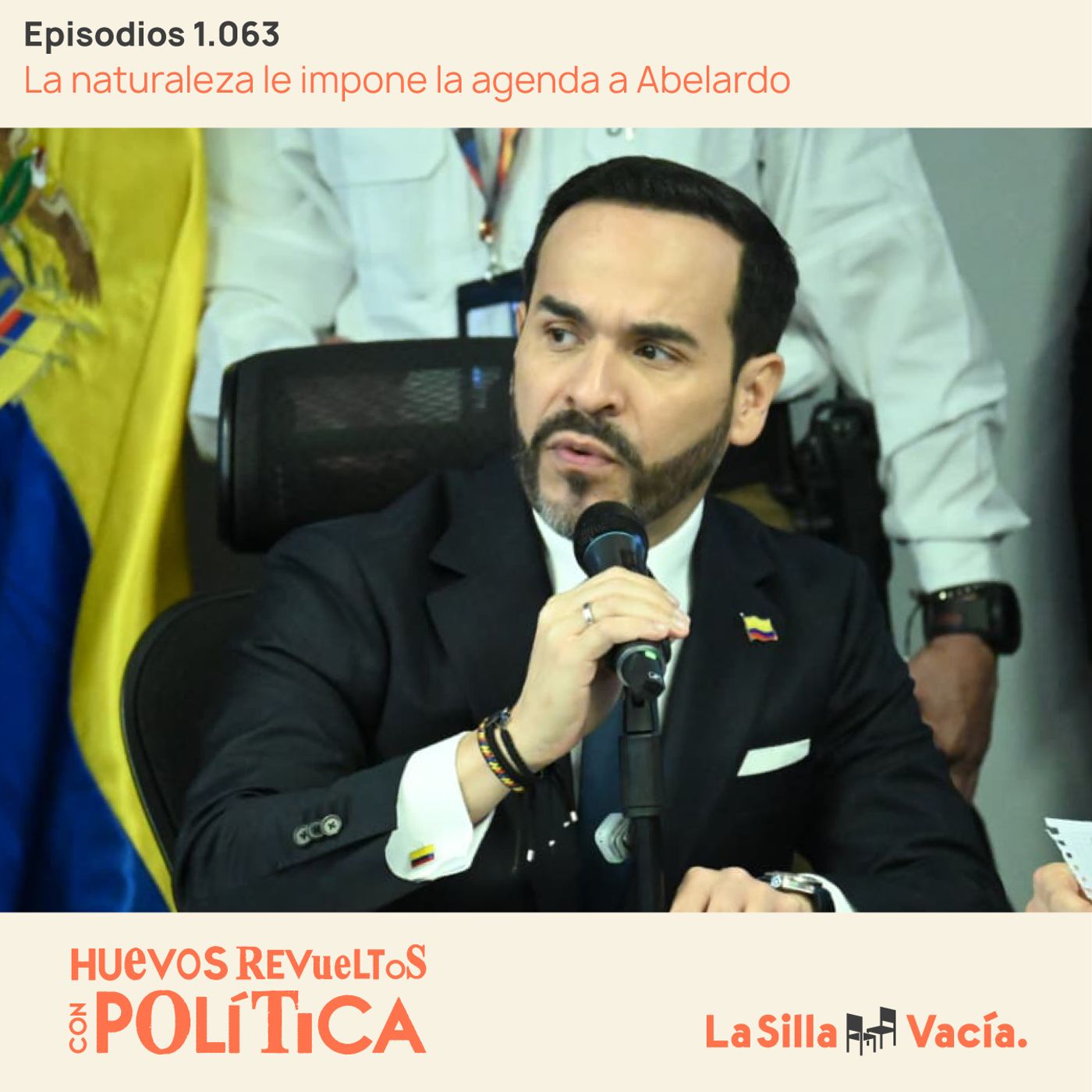 La naturaleza le impone la agenda a Abelardo