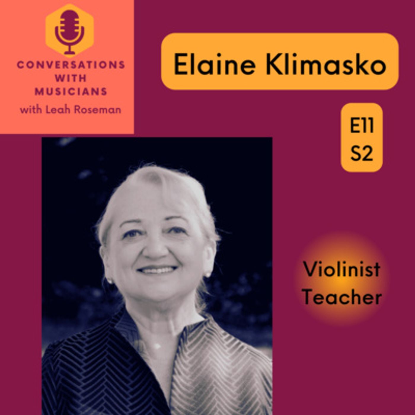 Conversations with Musicians, with Leah Roseman