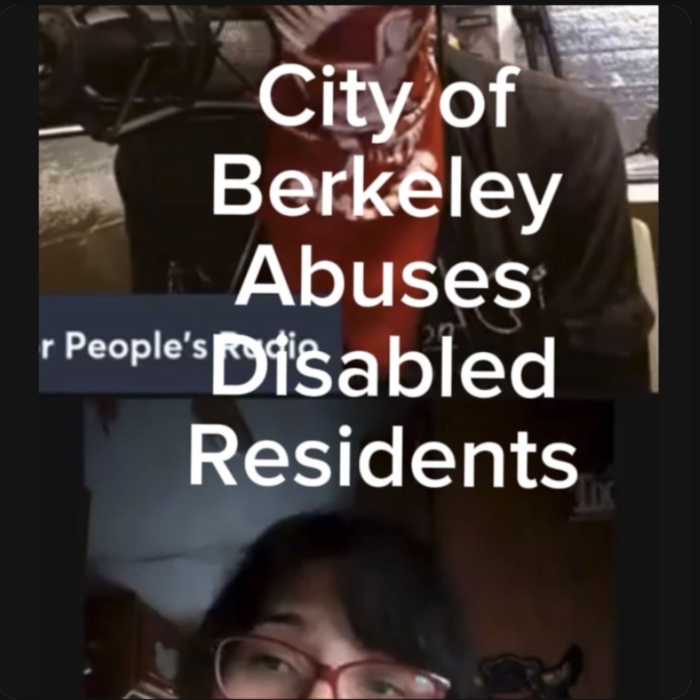 Poor peoples radio /Anti Disabled violence episode artwork