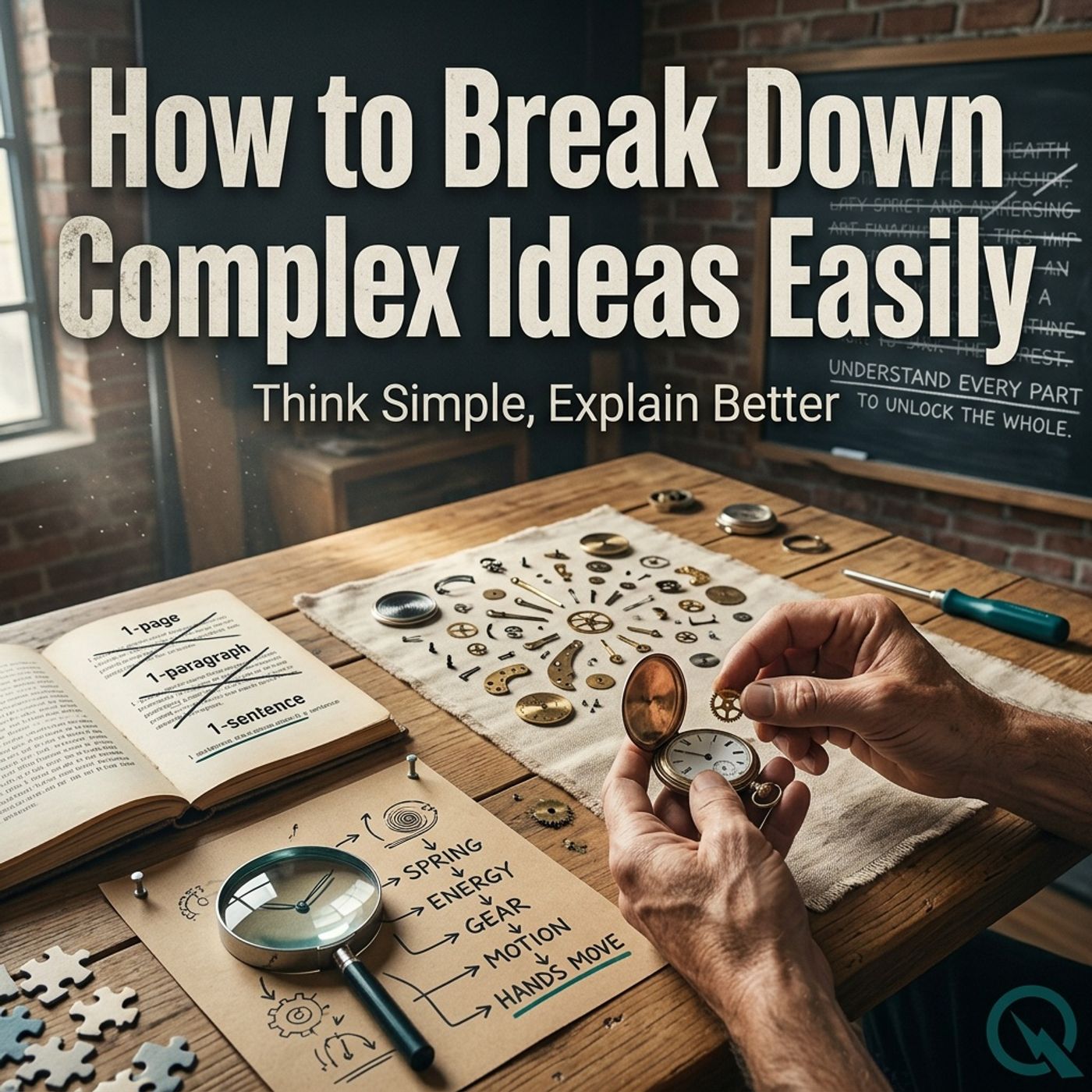 How to Break Down Complex Ideas Easily