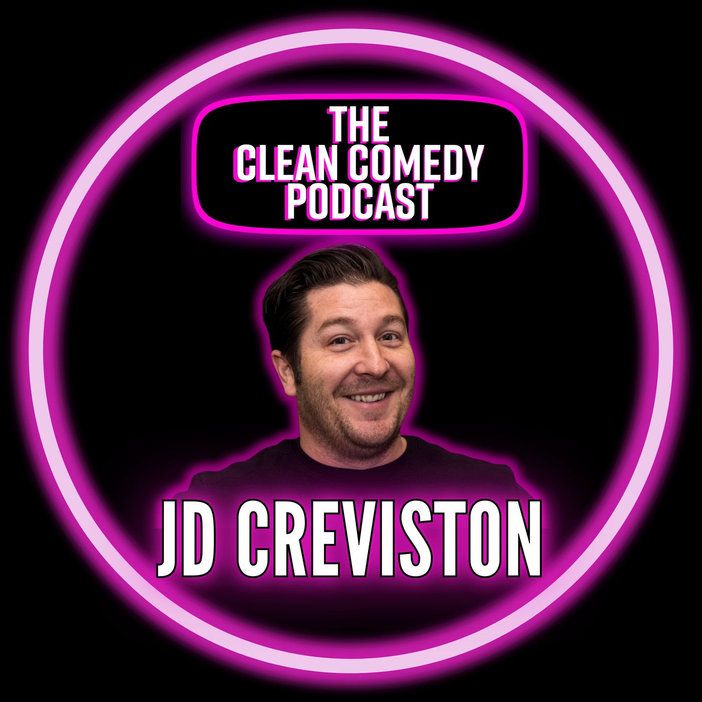 The Clean Comedy Podcast w/JD Creviston podcast show image