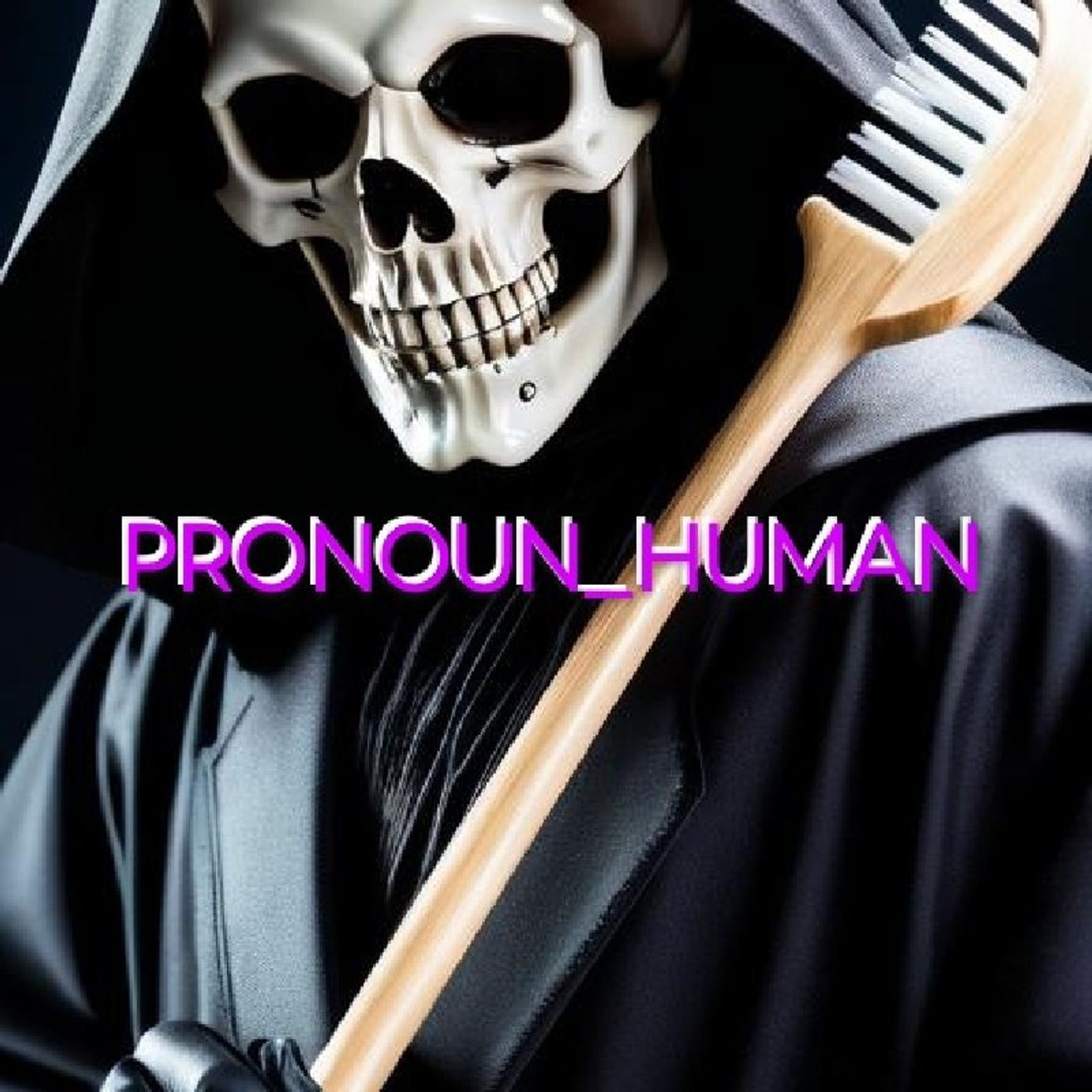PRONOUN_HUMAN #18 (NIKKIvsREAPER, BANGSMASH FIESTAS & DON'T BE CRUEL TO A HEART THAT'S AI) episode artwork
