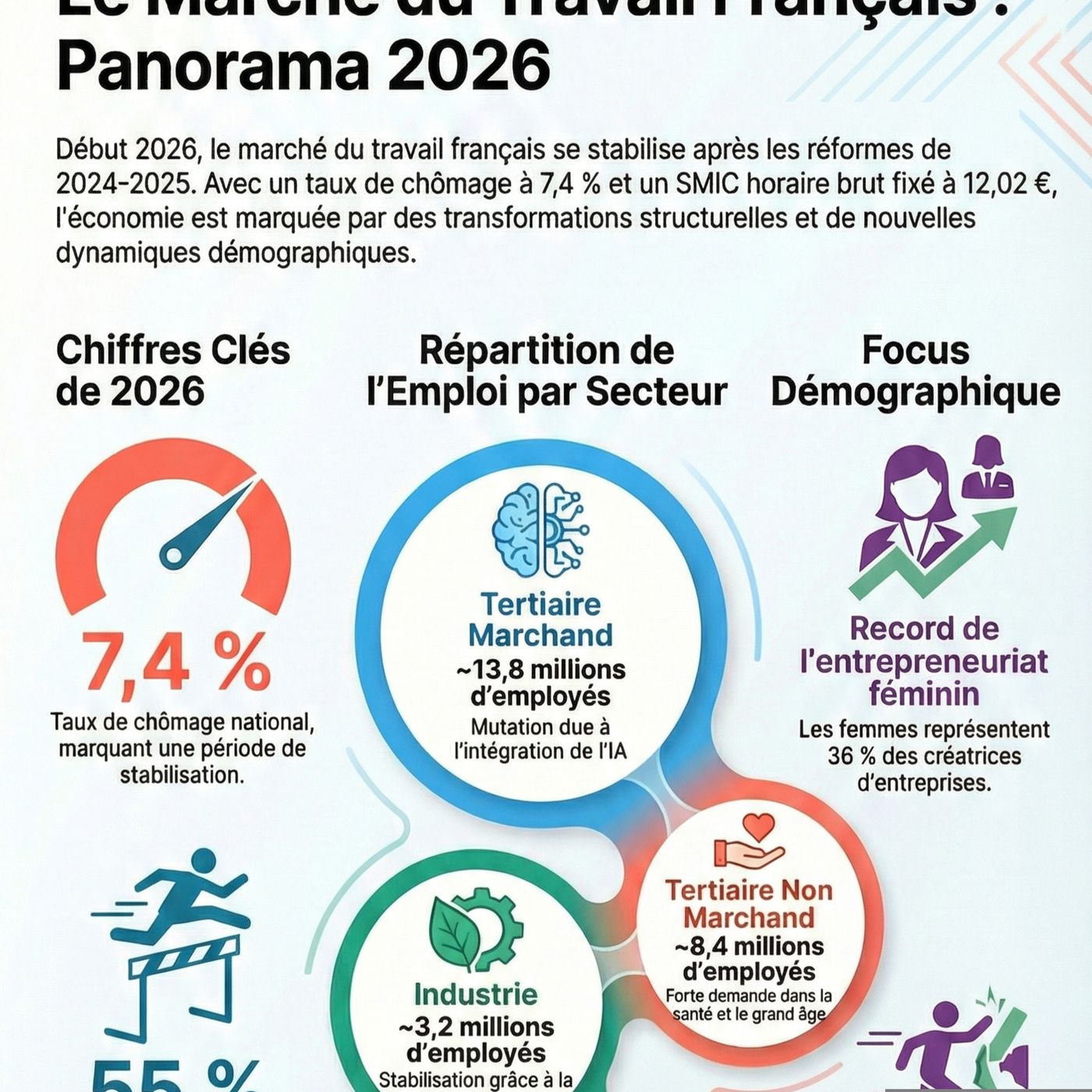 IA et Seniors bouleversent l'emploi en 2026 episode artwork