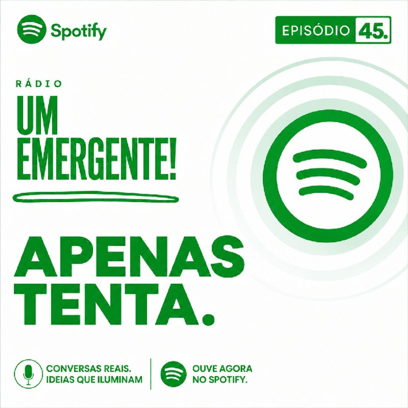 #45- APENAS TENTA (Pedro Kiatecua) episode artwork