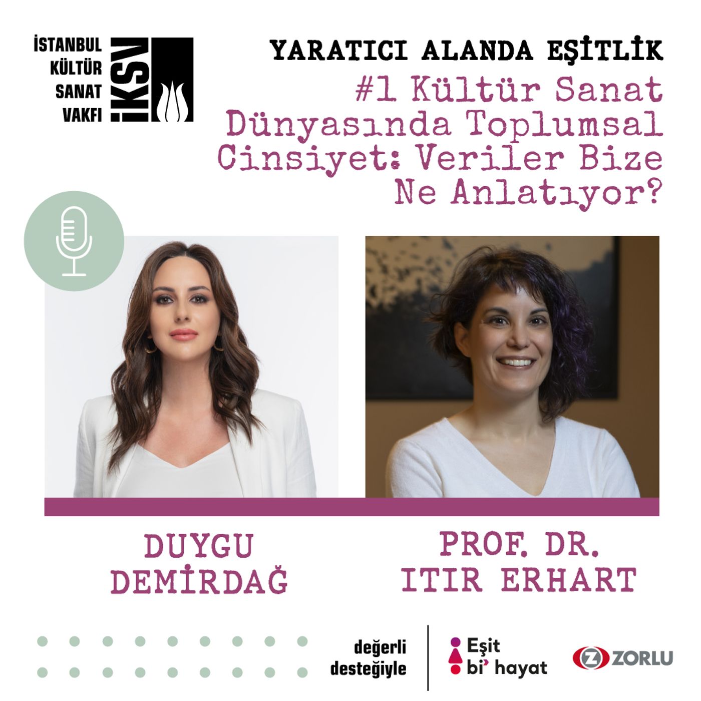 #1 Kültür Sanat Dünyasında Toplumsal Cinsiyet: Veriler Bize Ne Anlatıyor?