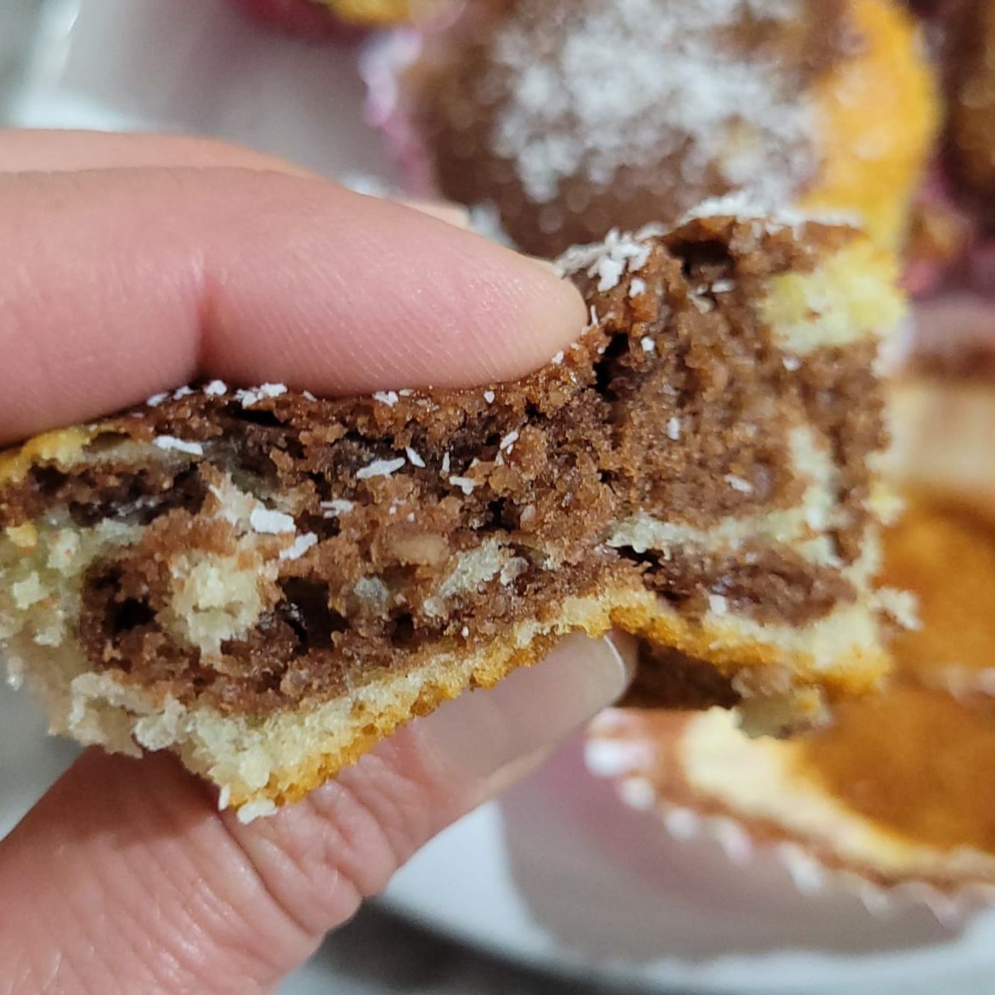 Muffin variegati Cocco e Cacao in Friggitrice ad Aria episode artwork