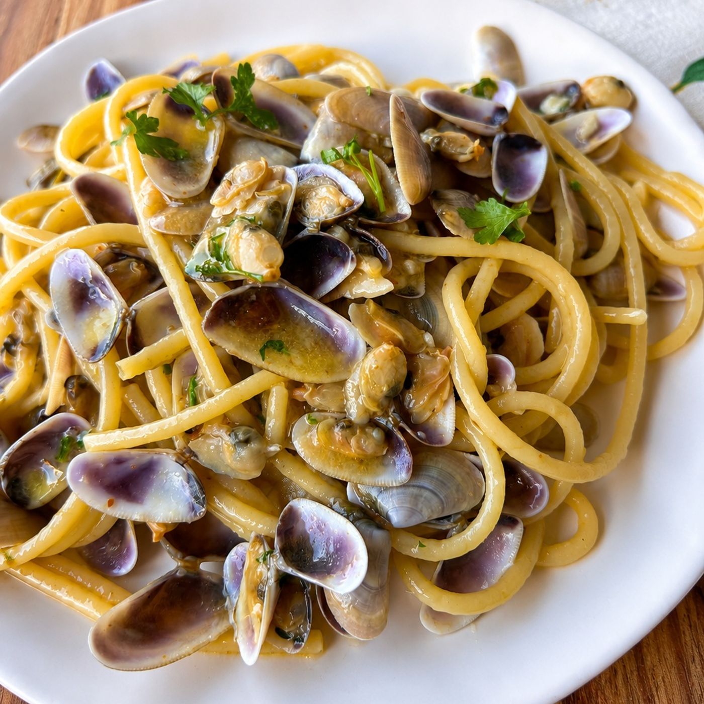 Spaghetti con le telline (arselle): ricetta semplice e saporita episode artwork