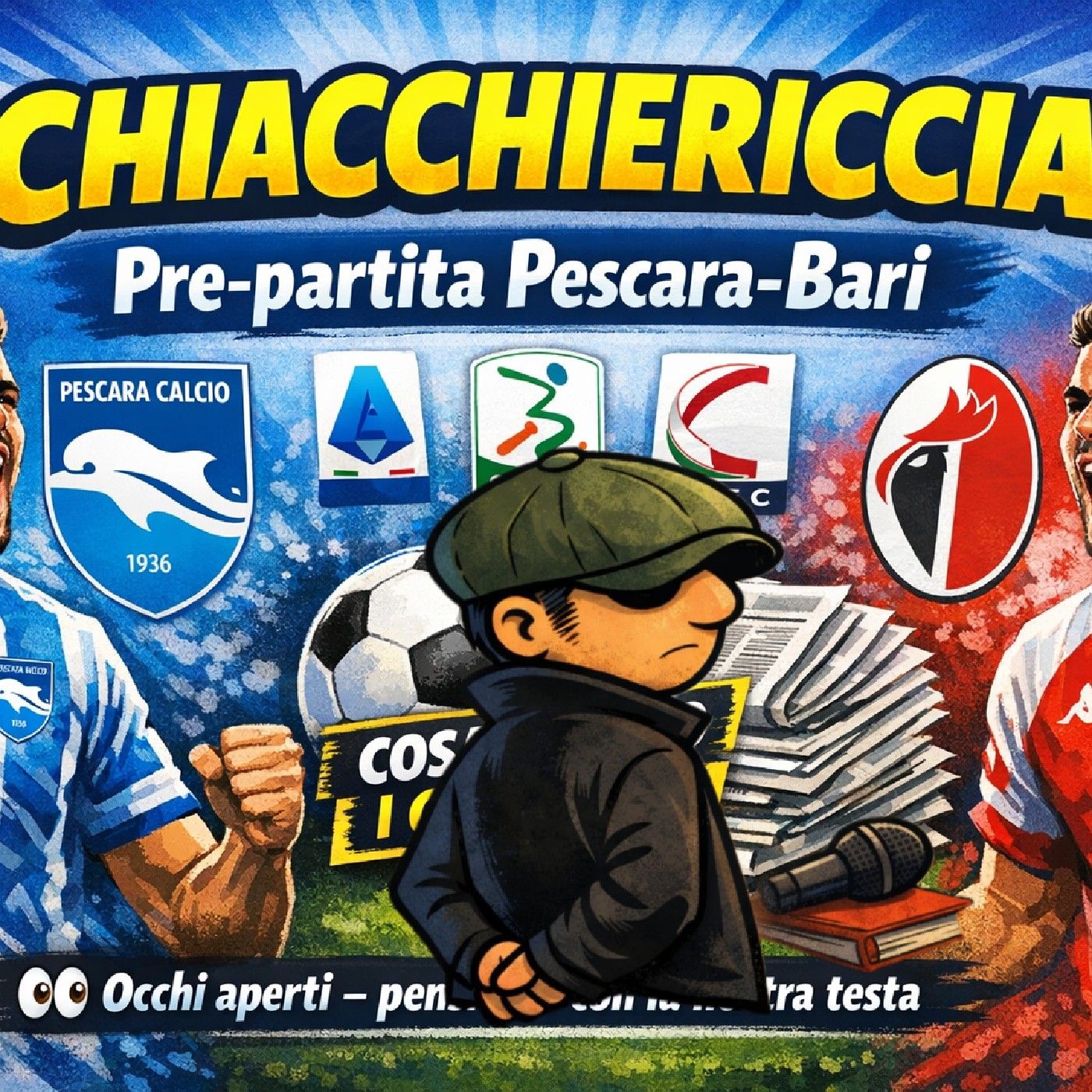 🔴CHIACCHIERICCIA  - PrE pArTitA Pescara Calcio - Bari episode artwork