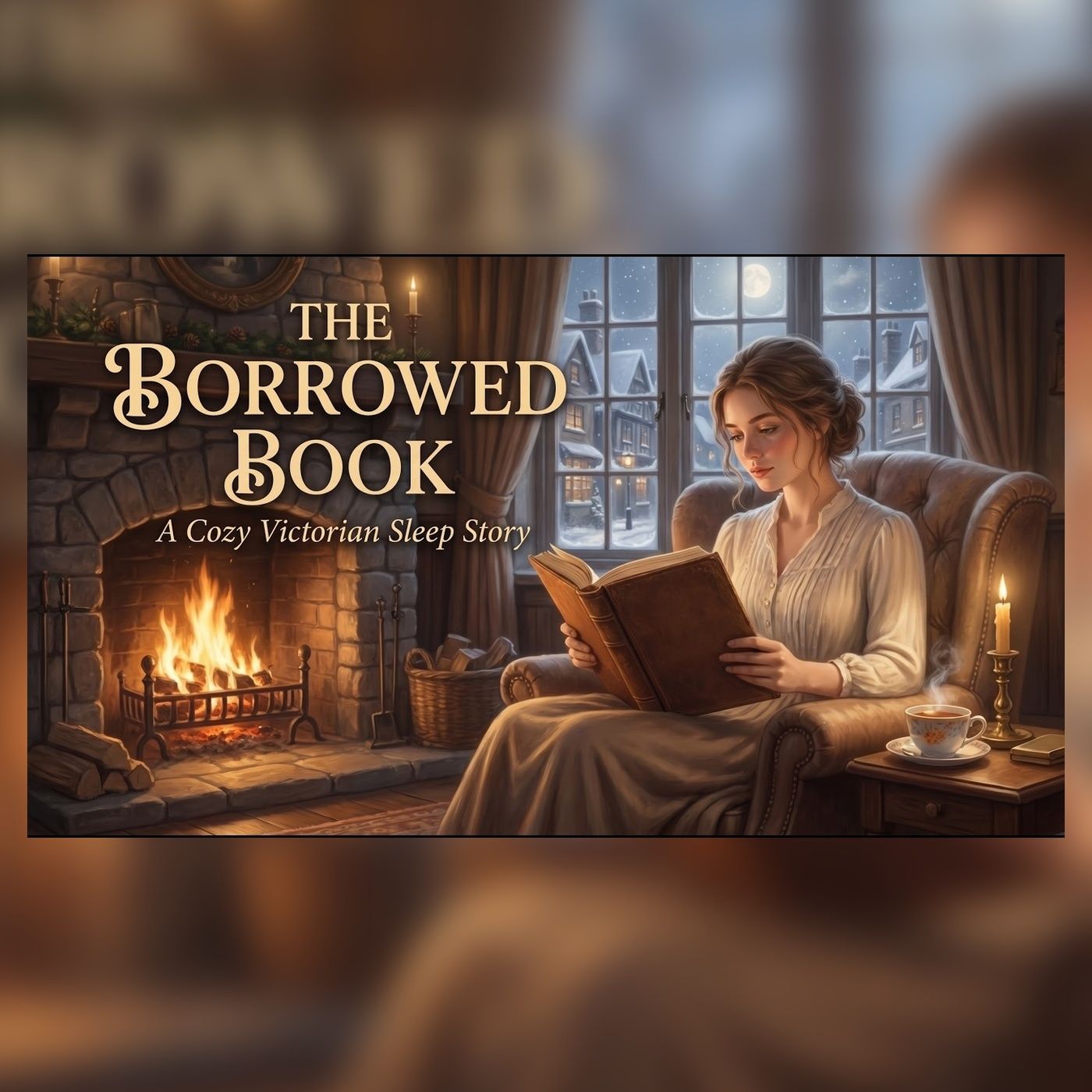 A Borrowed Book Reveals One Secret on a London Night | A Victorian Sleep Story