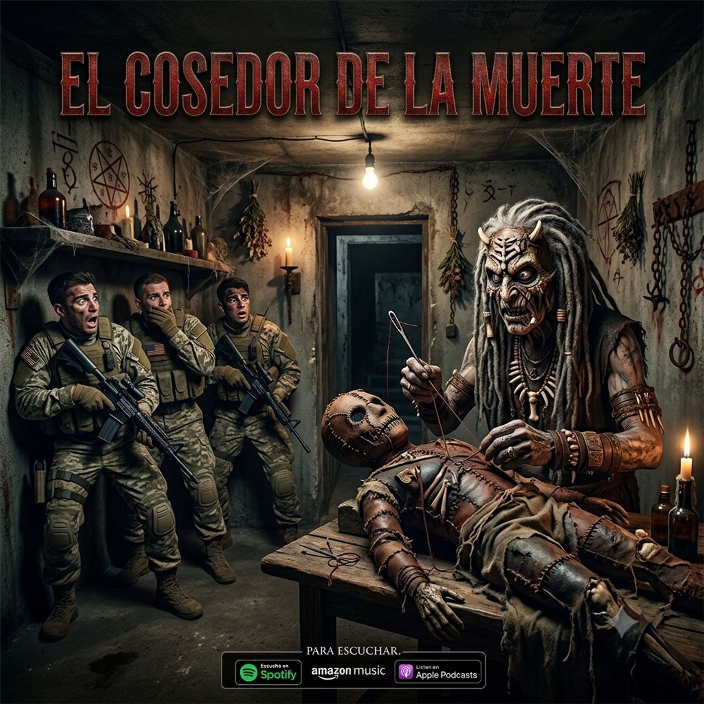 El siniestro caso del Cosedor de la Muerte - Relato militar.