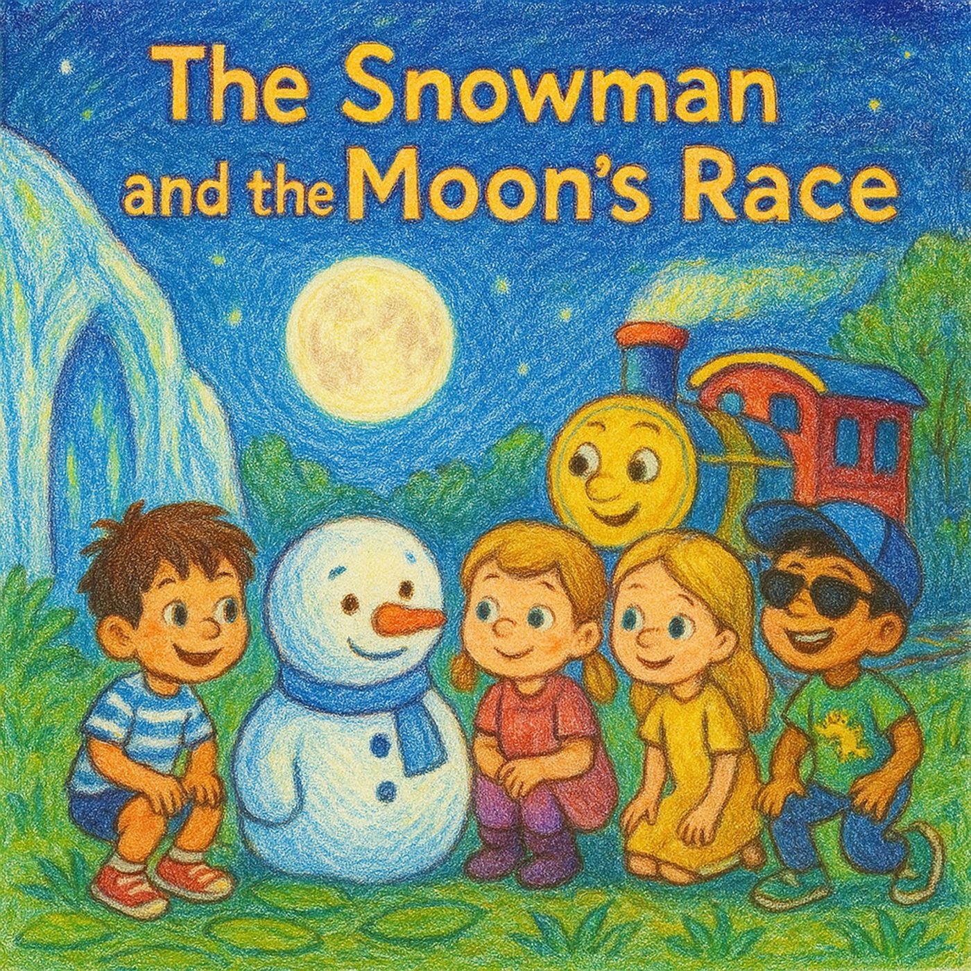 The Snowman and the Moon's Race episode artwork